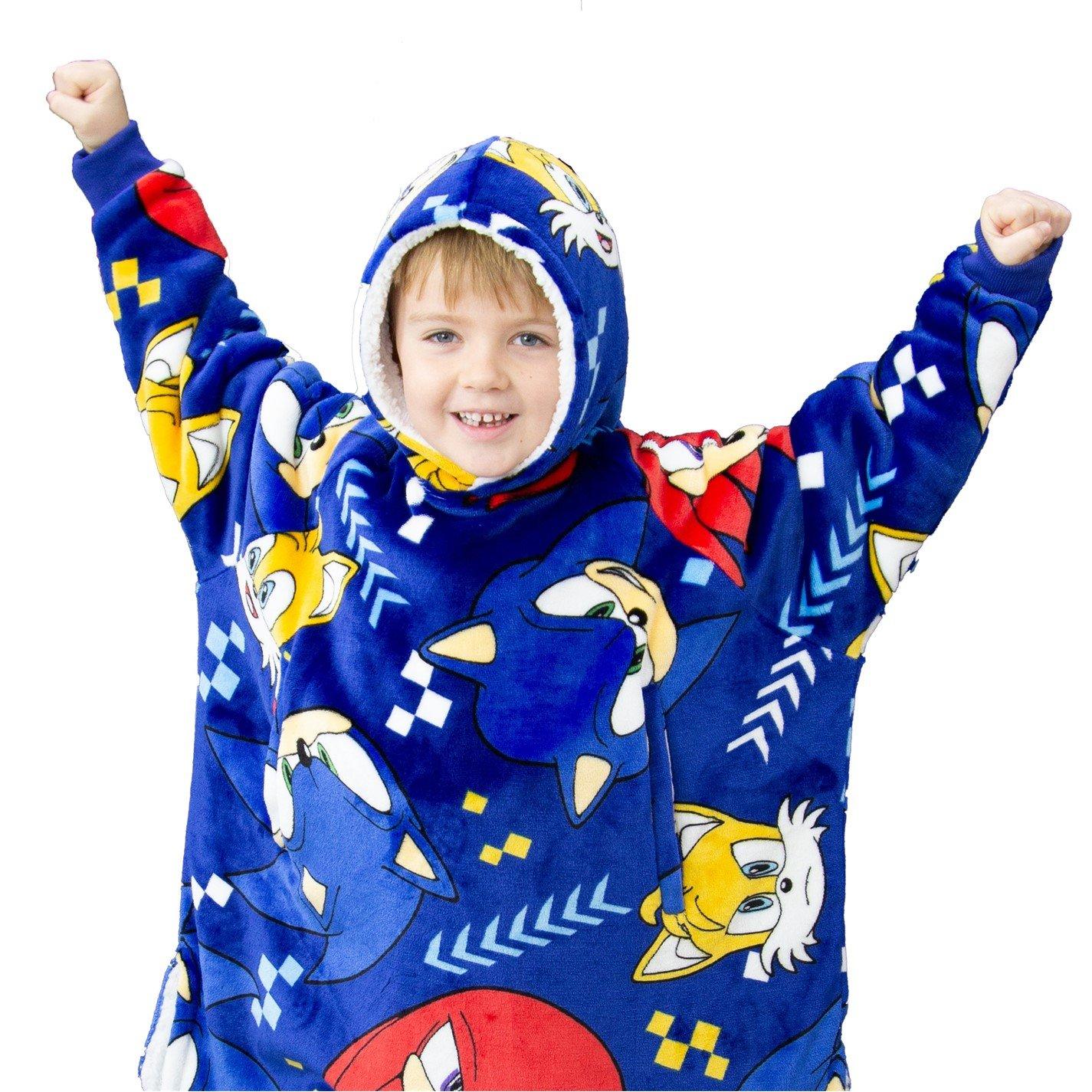 Sonic - Sonic - Kids' Bounce Fluffy Dressing Gown - 4