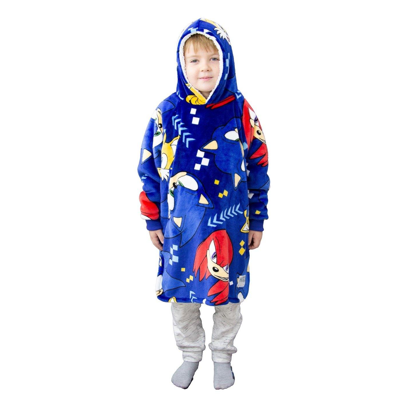 Sonic - Sonic - Kids' Bounce Fluffy Dressing Gown - 5