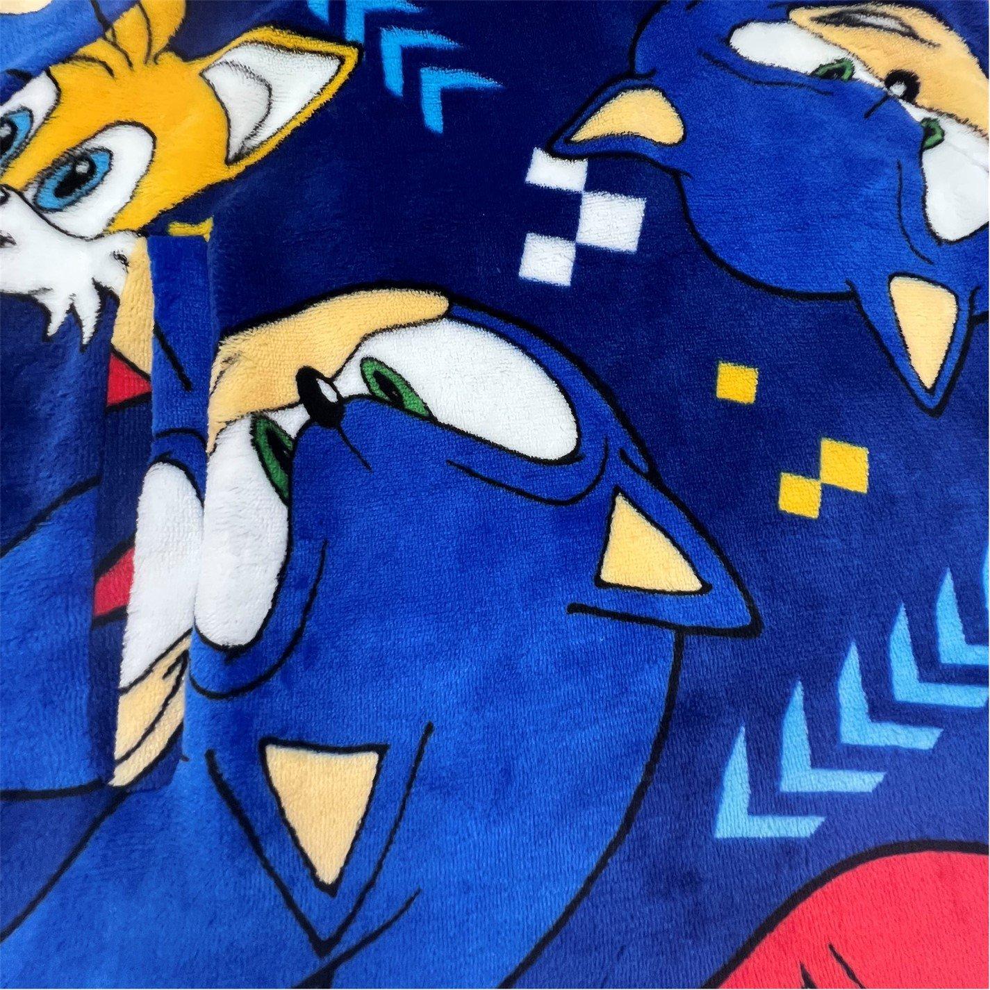 Sonic - Sonic - Kids' Bounce Fluffy Dressing Gown - 6