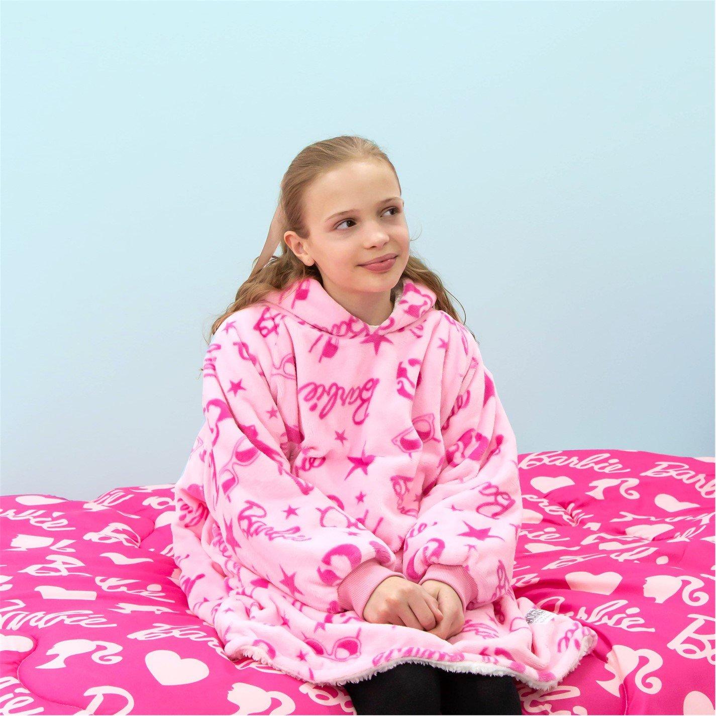 Barbie - Barbie - Boxfresh Hooded Fluffy Dressing Gown - 2