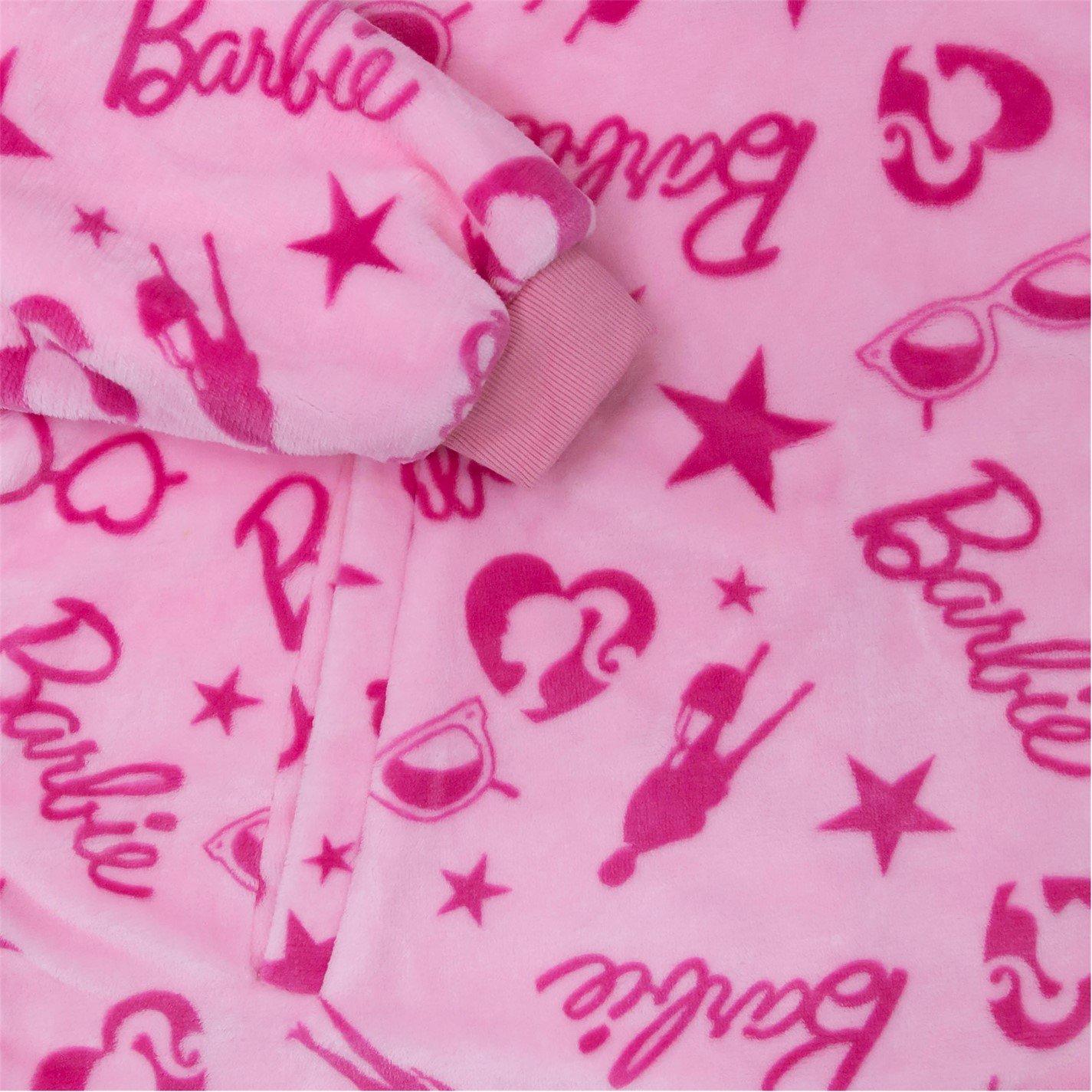 Barbie - Barbie - Boxfresh Hooded Fluffy Dressing Gown - 4