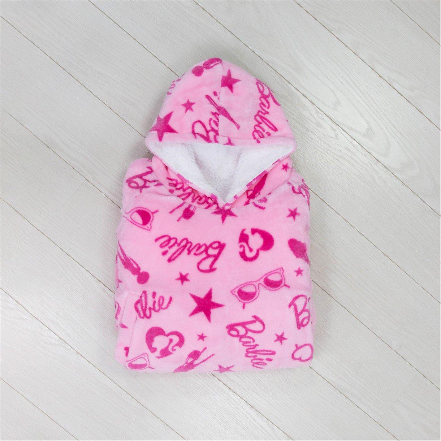 Barbie - Barbie - Boxfresh Hooded Fluffy Dressing Gown - 5