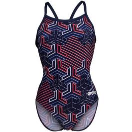 Arena Sneakerkini U-Back One-Piece Swimsuit Womens