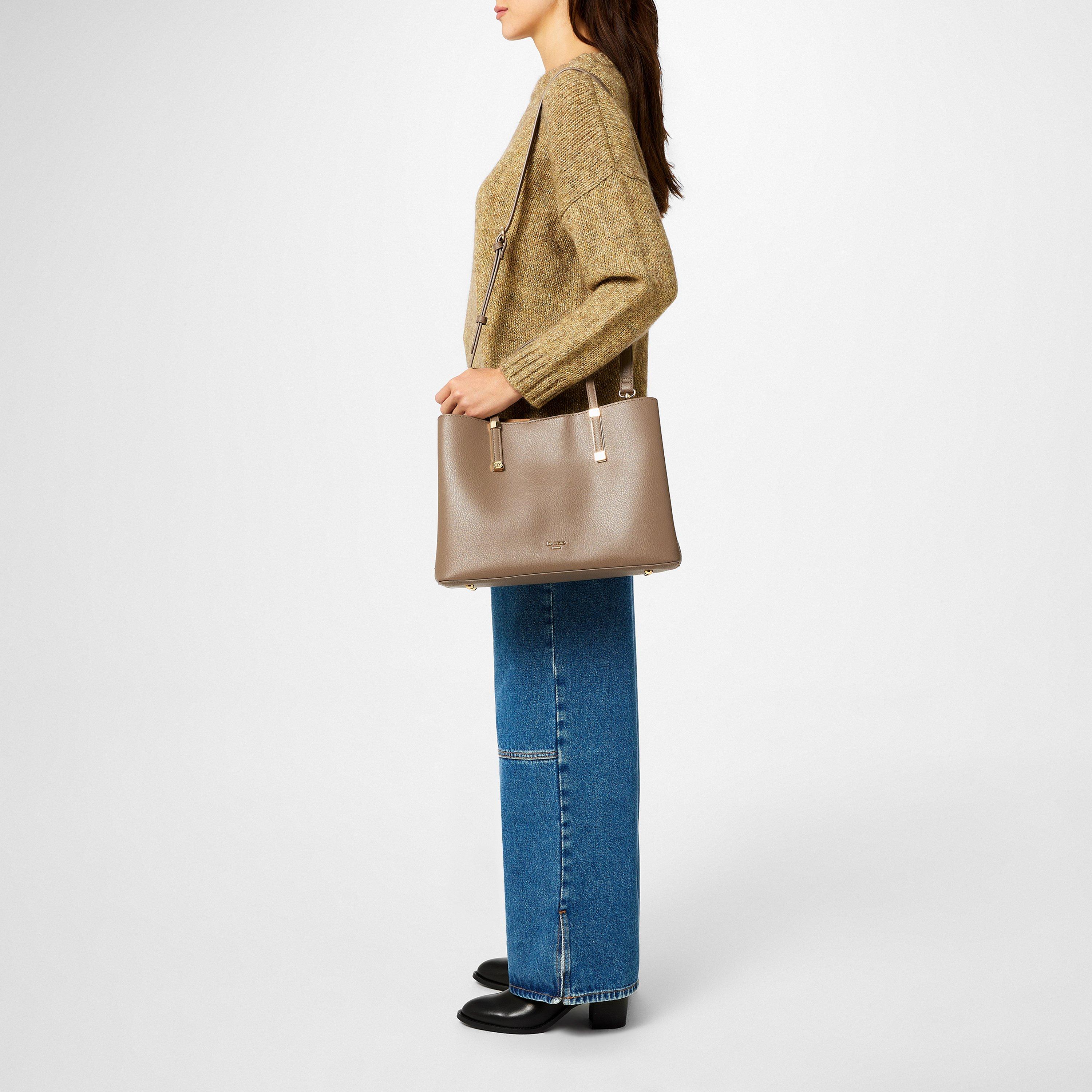 Gold 001 - Weekend Max Mara - Women's Antony Fine Knit Relaxed Fit Crew Neck Jumper - 3