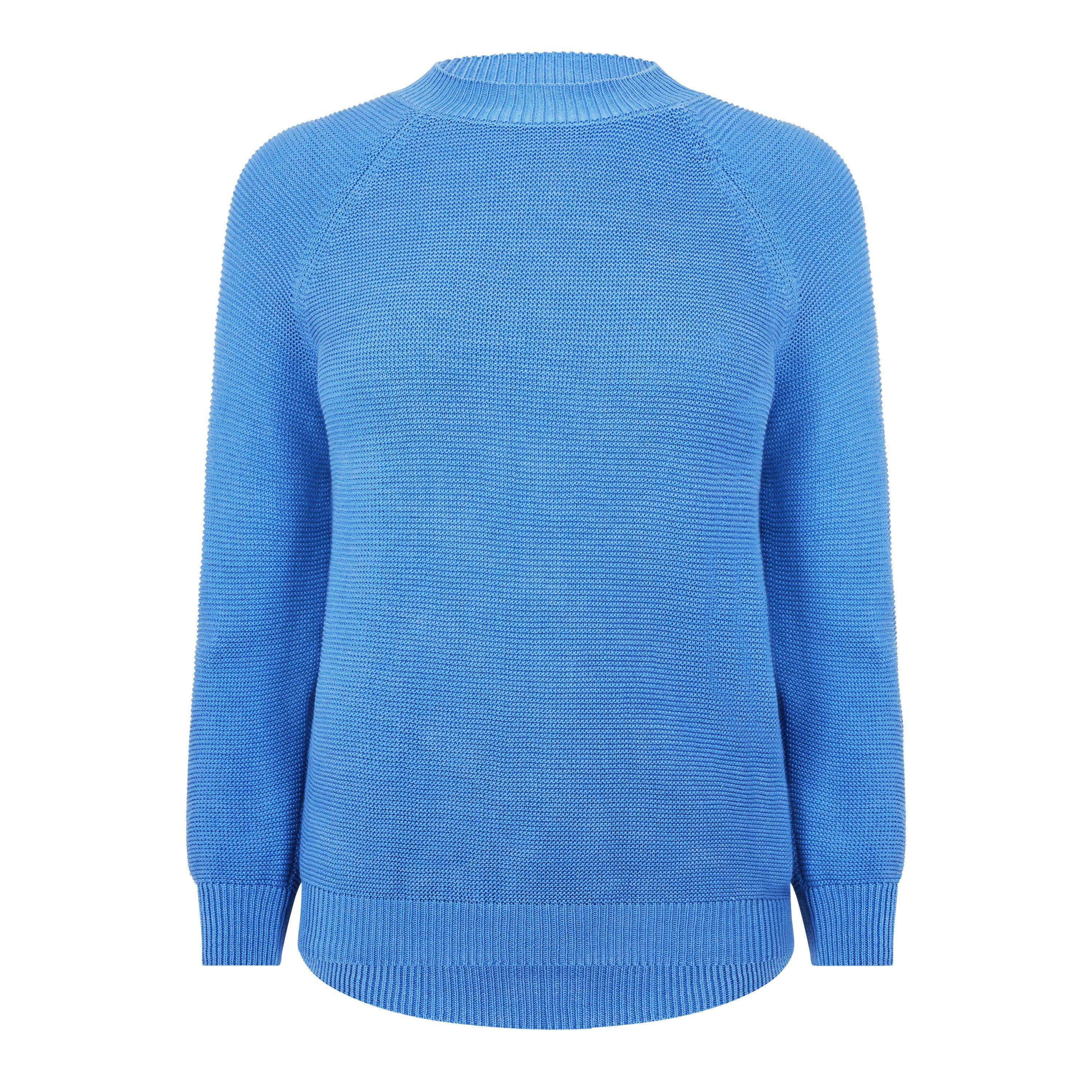 Sky Blue 006 - Weekend Max Mara - Women's Crew Neck Jumper - 5