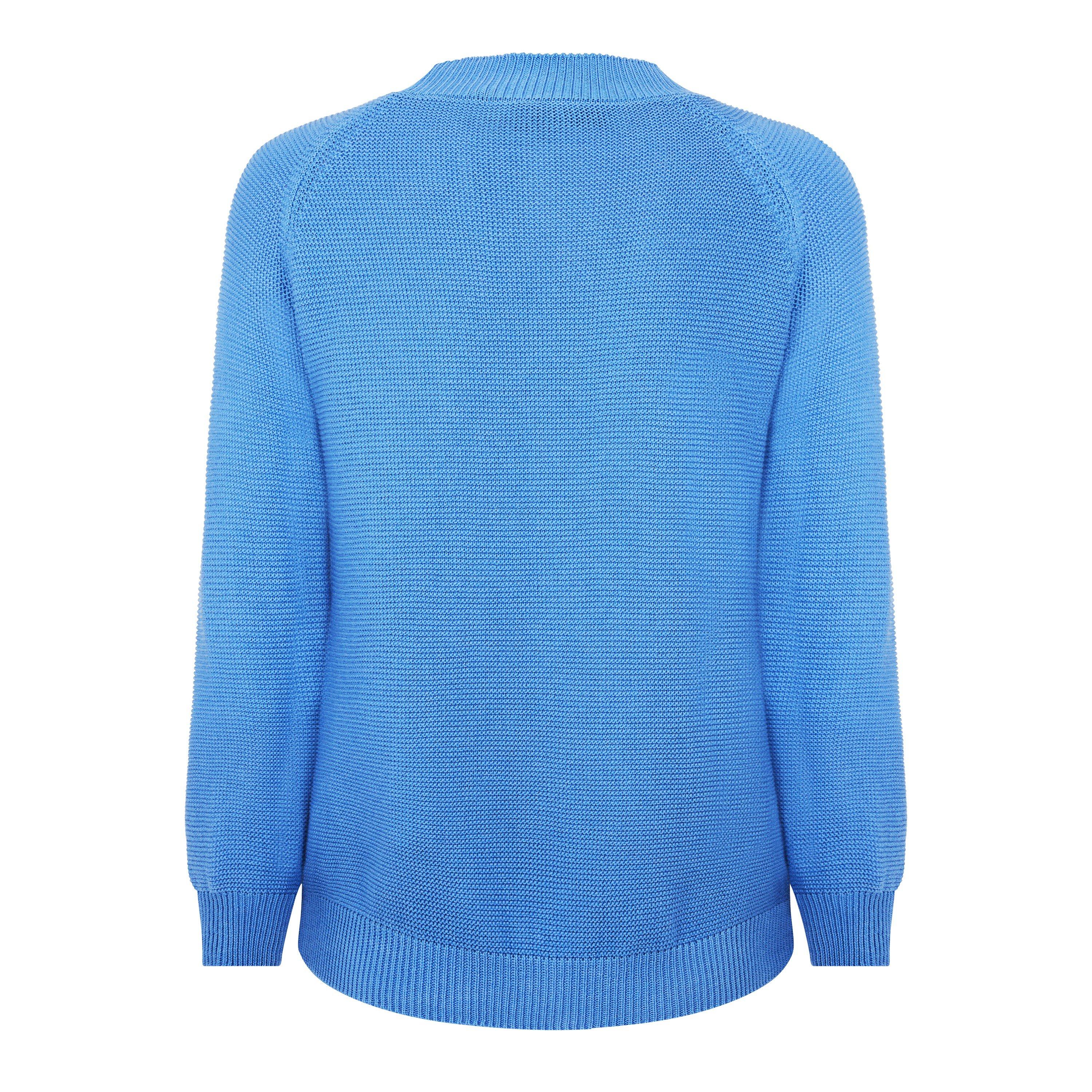 Sky Blue 006 - Weekend Max Mara - Women's Crew Neck Jumper - 6