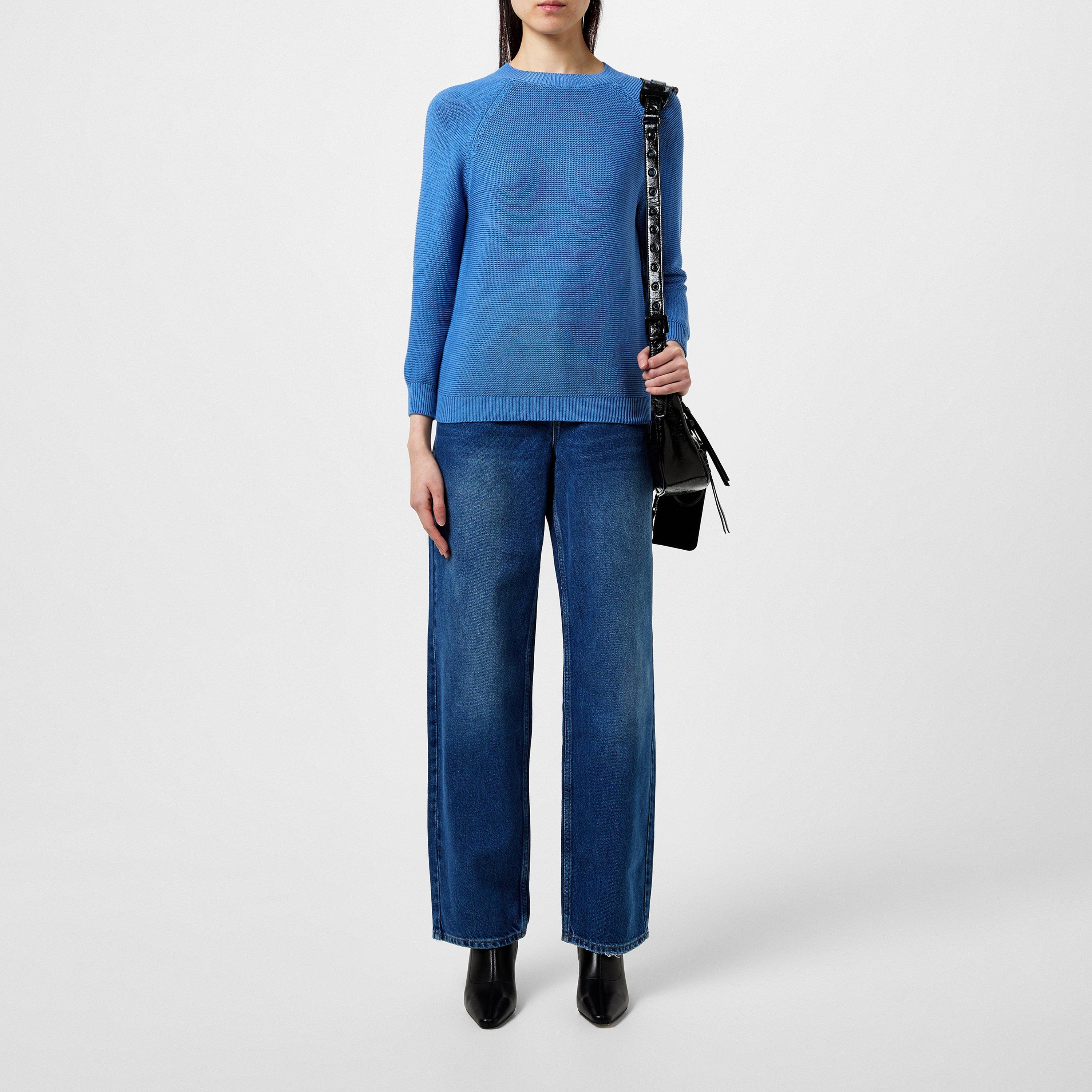 Sky Blue 006 - Weekend Max Mara - Women's Crew Neck Jumper - 4