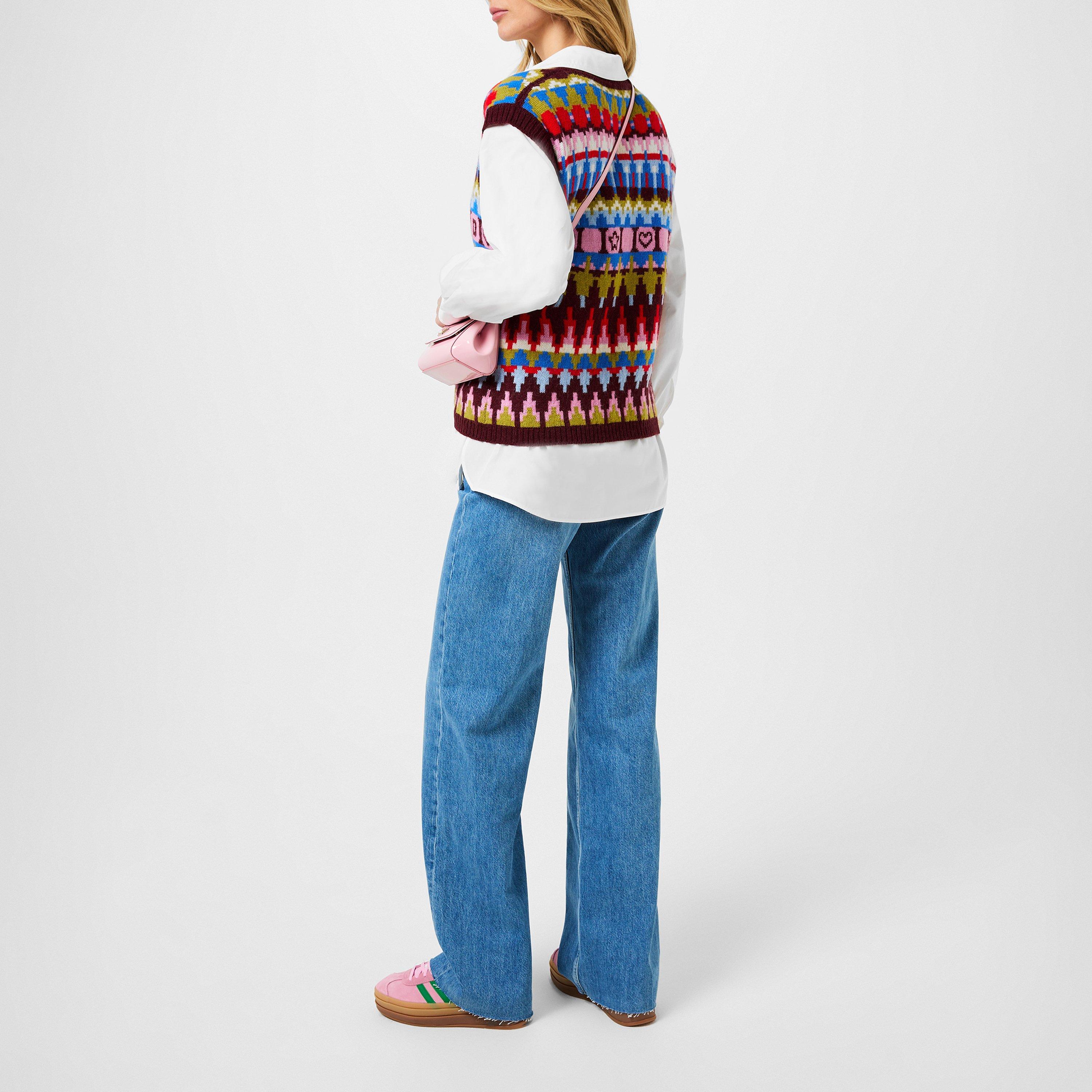 Opt White 001 - Weekend Max Mara - Women's Long-Sleeve Plain Shirt - 3