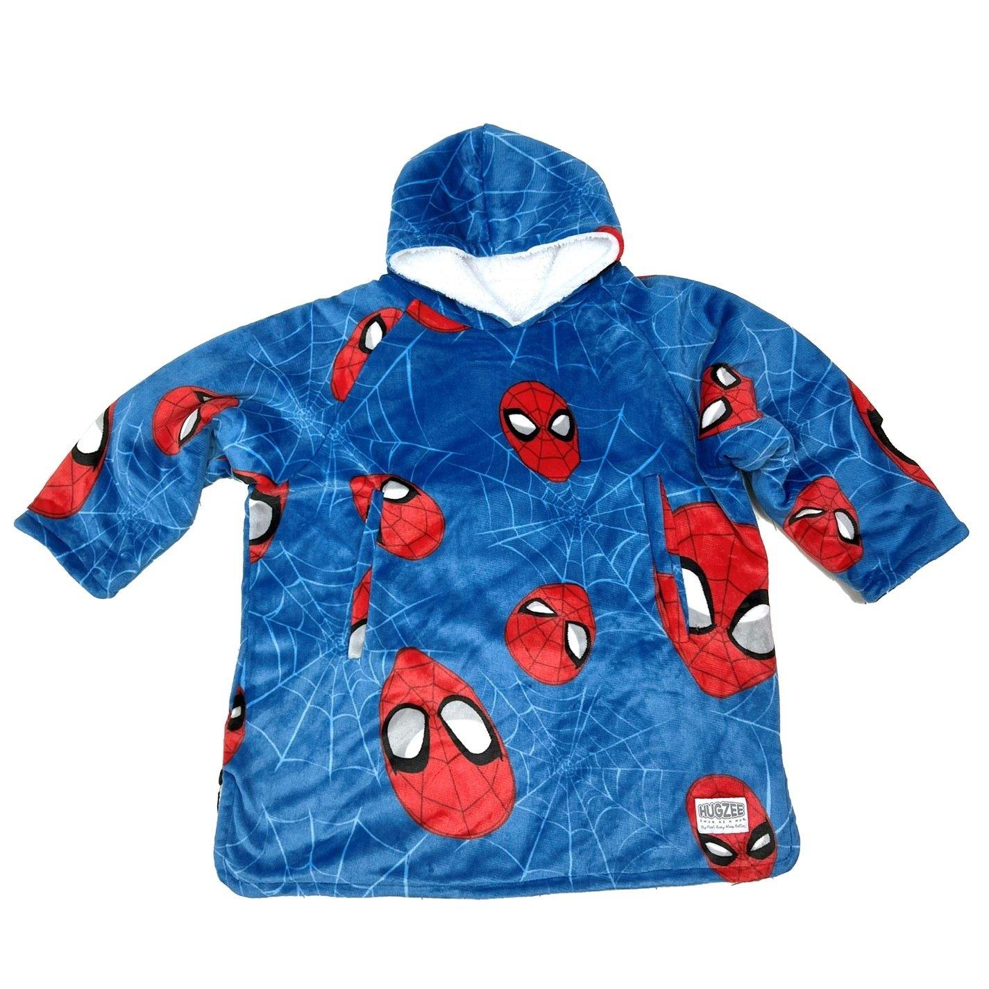Disney - Disney - Unisex Kids' Spidey Hood Fluffy Dressing Gown - 1
