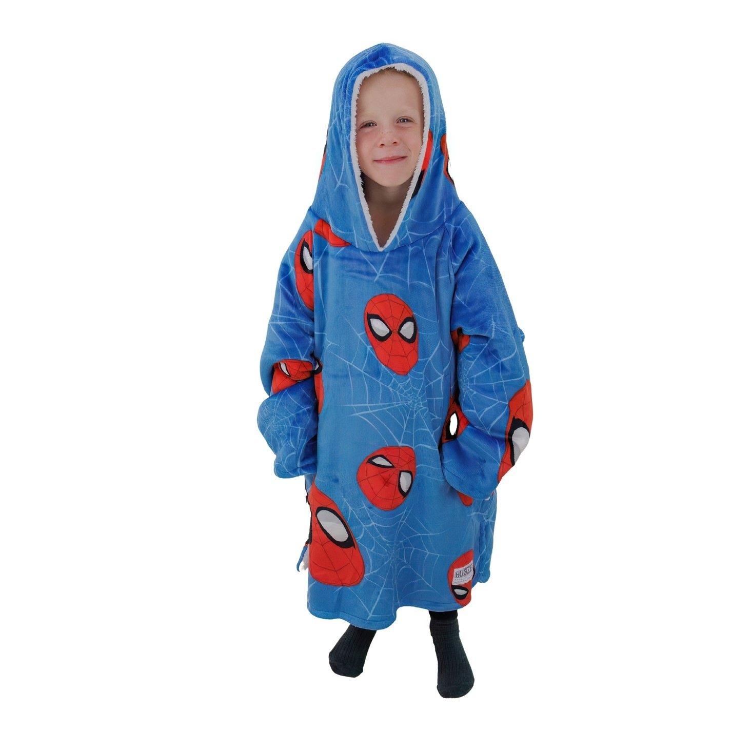 Disney - Disney - Unisex Kids' Spidey Hood Fluffy Dressing Gown - 4