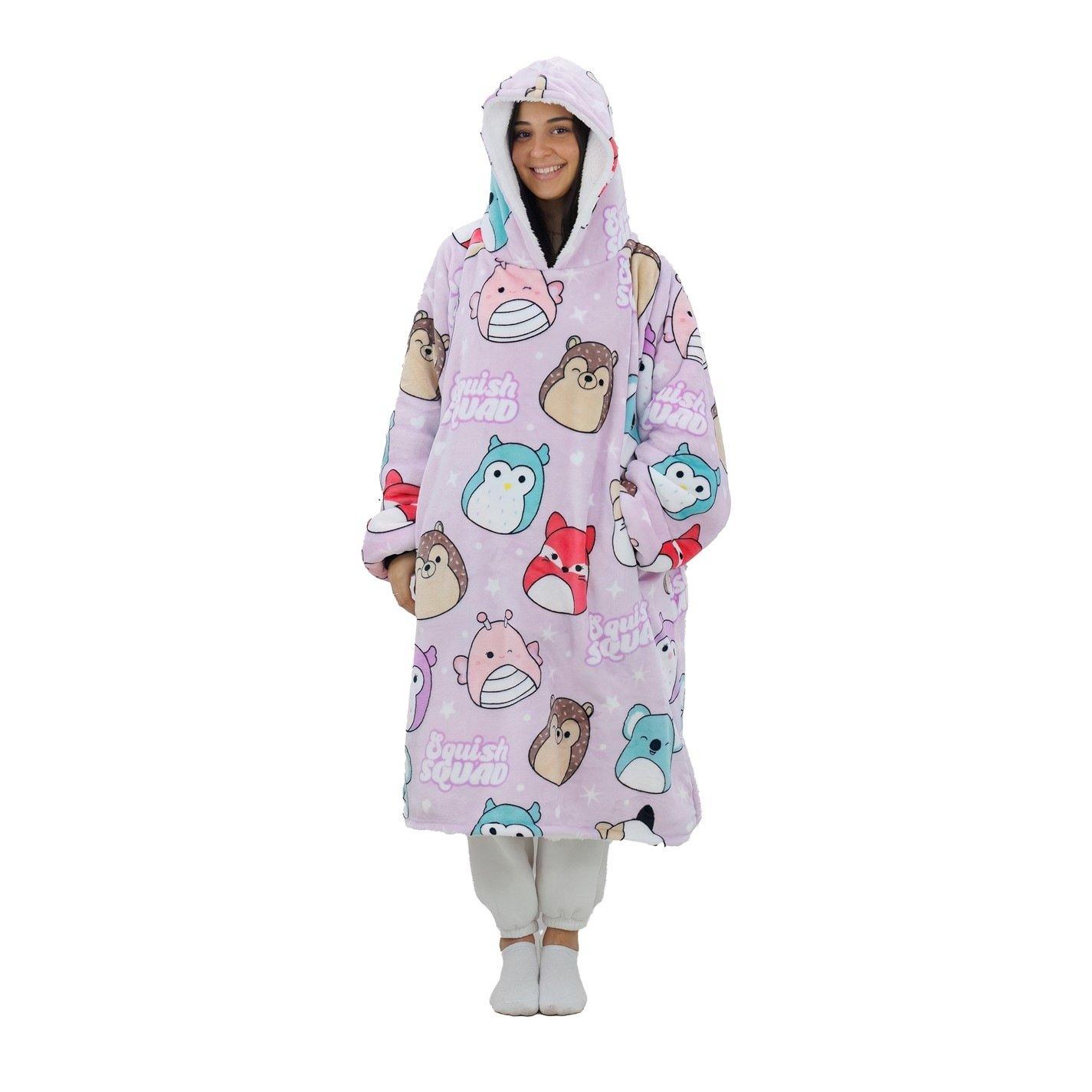 Squishmallows - Squishmallows - Unisex Kids' Fleece Fluffy Dressing Gown - 3
