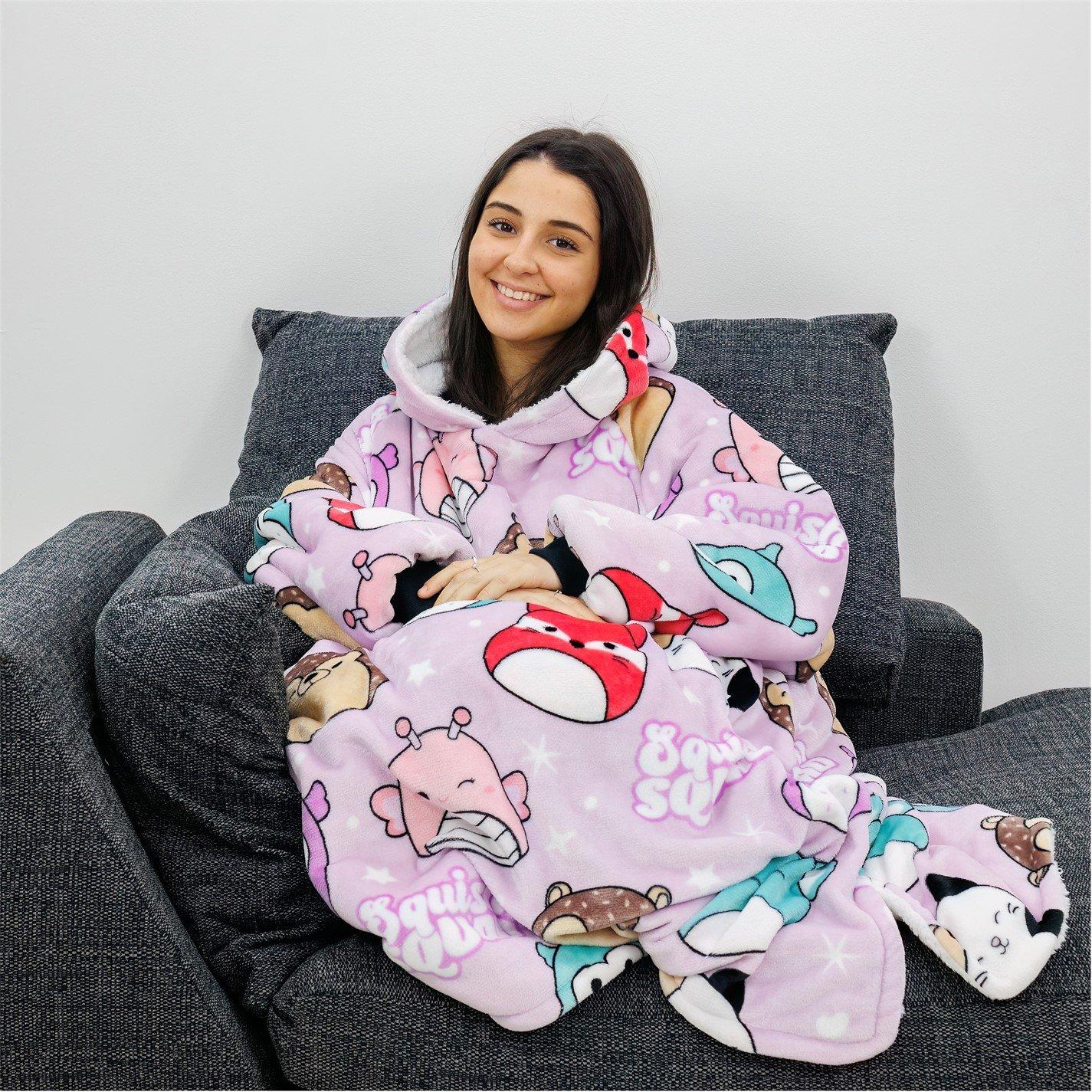Squishmallows - Squishmallows - Unisex Kids' Fleece Fluffy Dressing Gown - 4