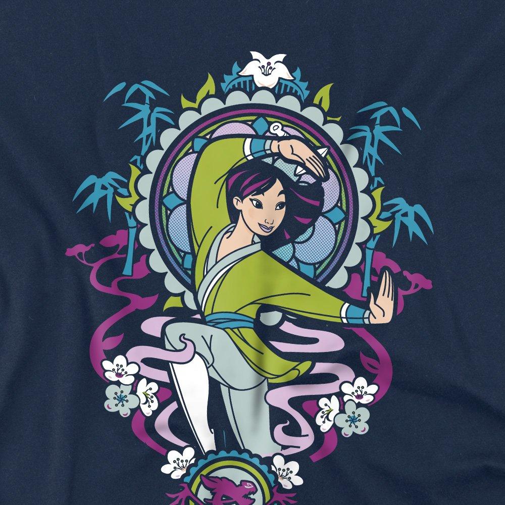 Navy - Disney - Mulan Stained Glass kids t-shirt - 2