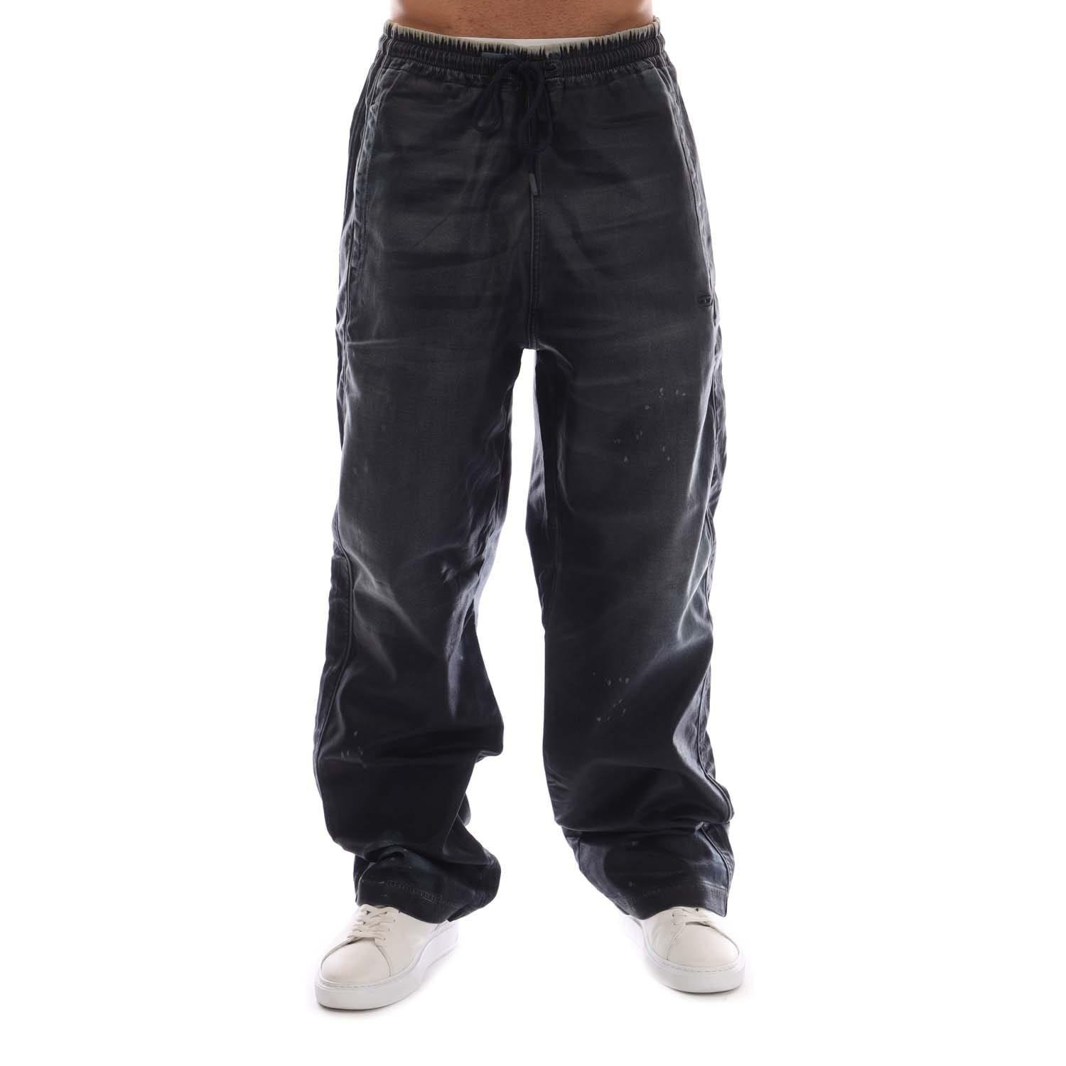 Denim - Diesel - D-Martians Track Sweat Jeans - 1