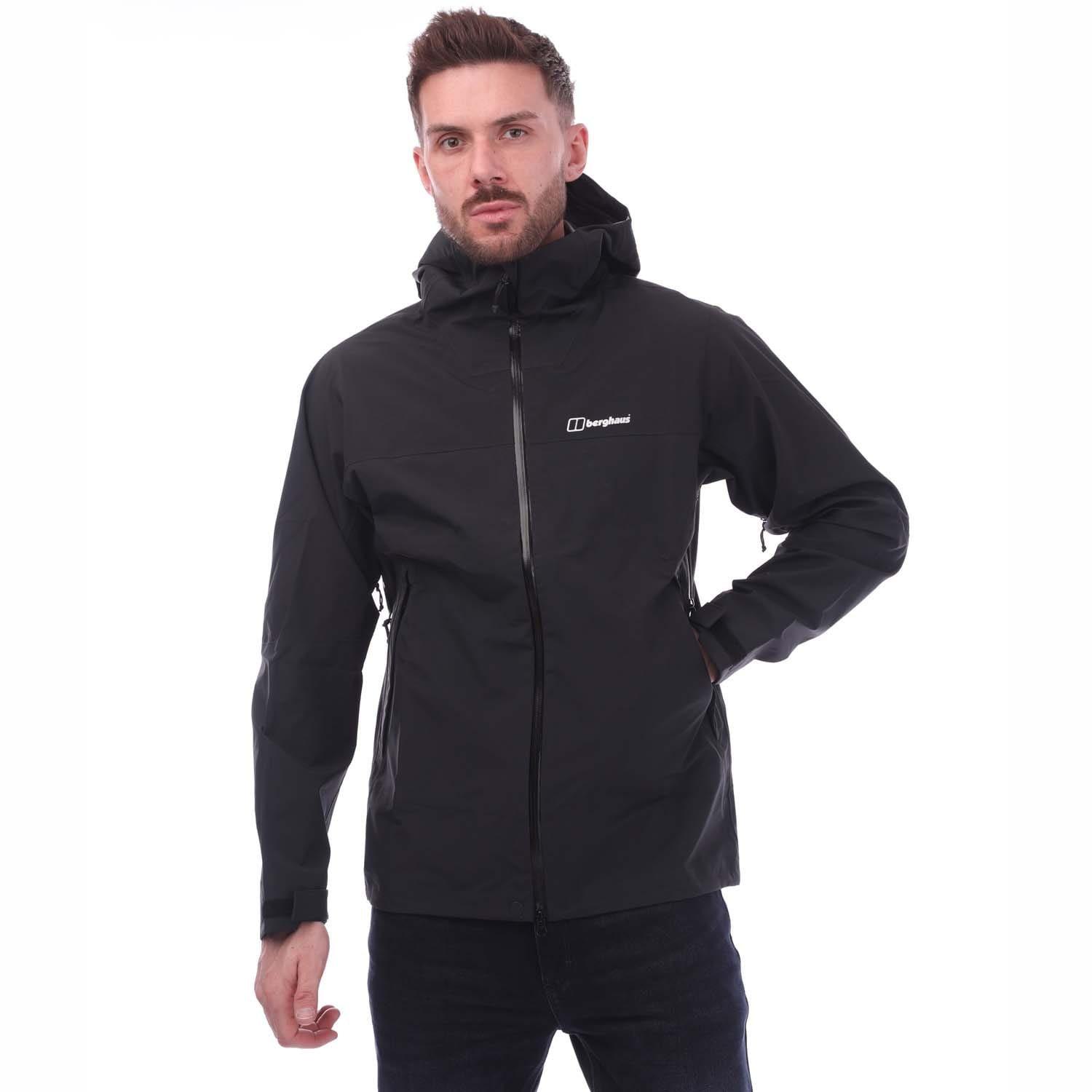 Black - Berghaus - Highland Storm 3L Waterproof Jacket - 3