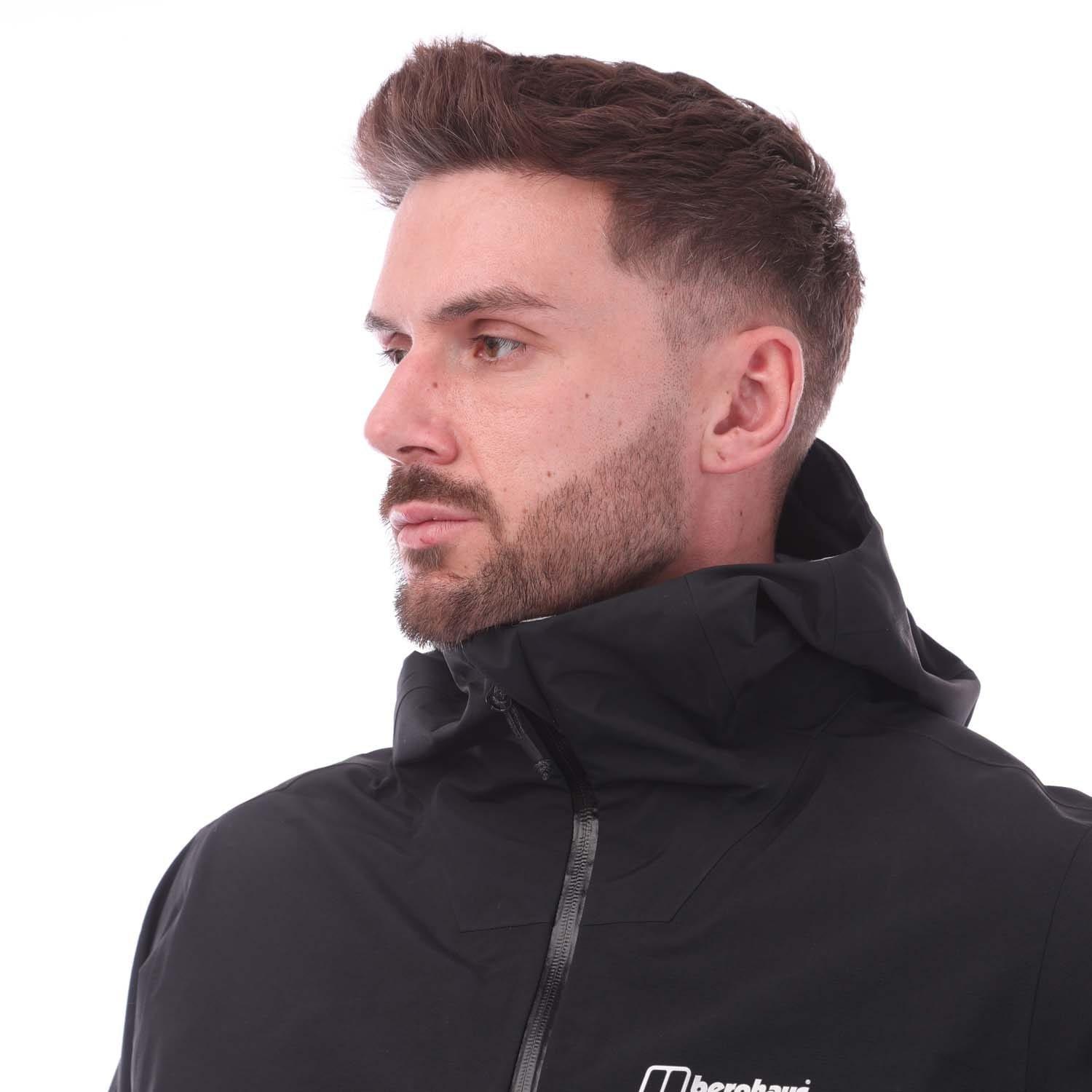 Black - Berghaus - Highland Storm 3L Waterproof Jacket - 4