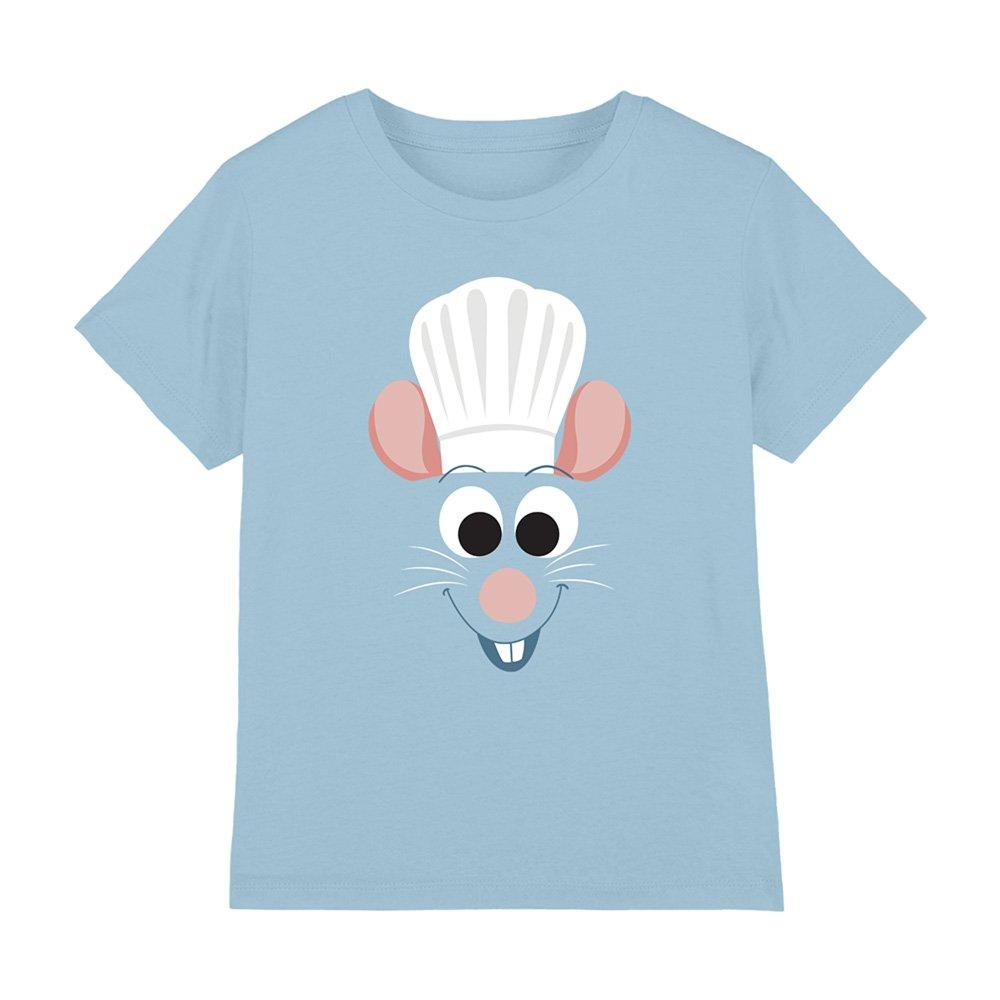 Light Blue - Disney - Disney Ratatouille Face Kids T-Shirt Light Blue - 1
