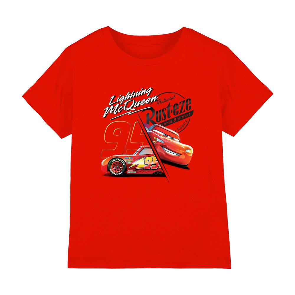Red - Disney - Lightning Mcqueen Rusteze T-Shirt Red - 1