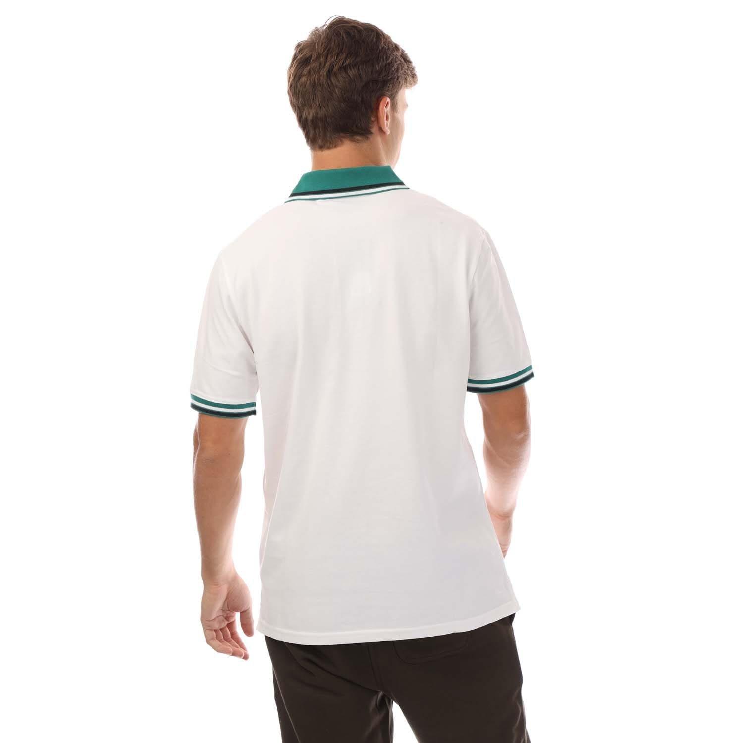 White - Lyle and Scott - Embroidered Tipped Polo Shirt - 3