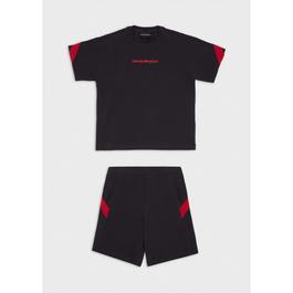 Emporio Armani T Shirt And Short Set Juniors