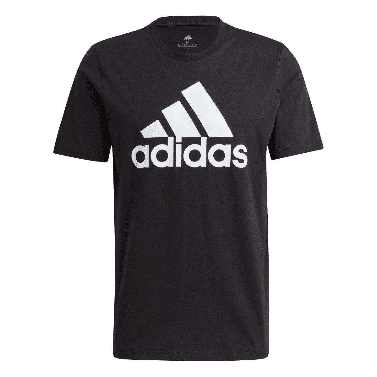 Black - adidas - Essentials Big Logo T-Shirt - 1