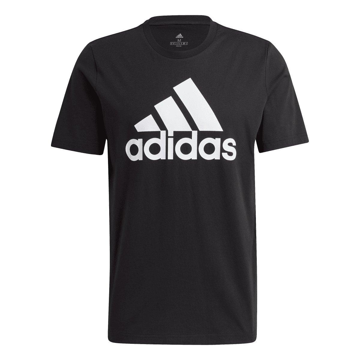 Black - adidas - Essentials Big Logo T-Shirt - 2