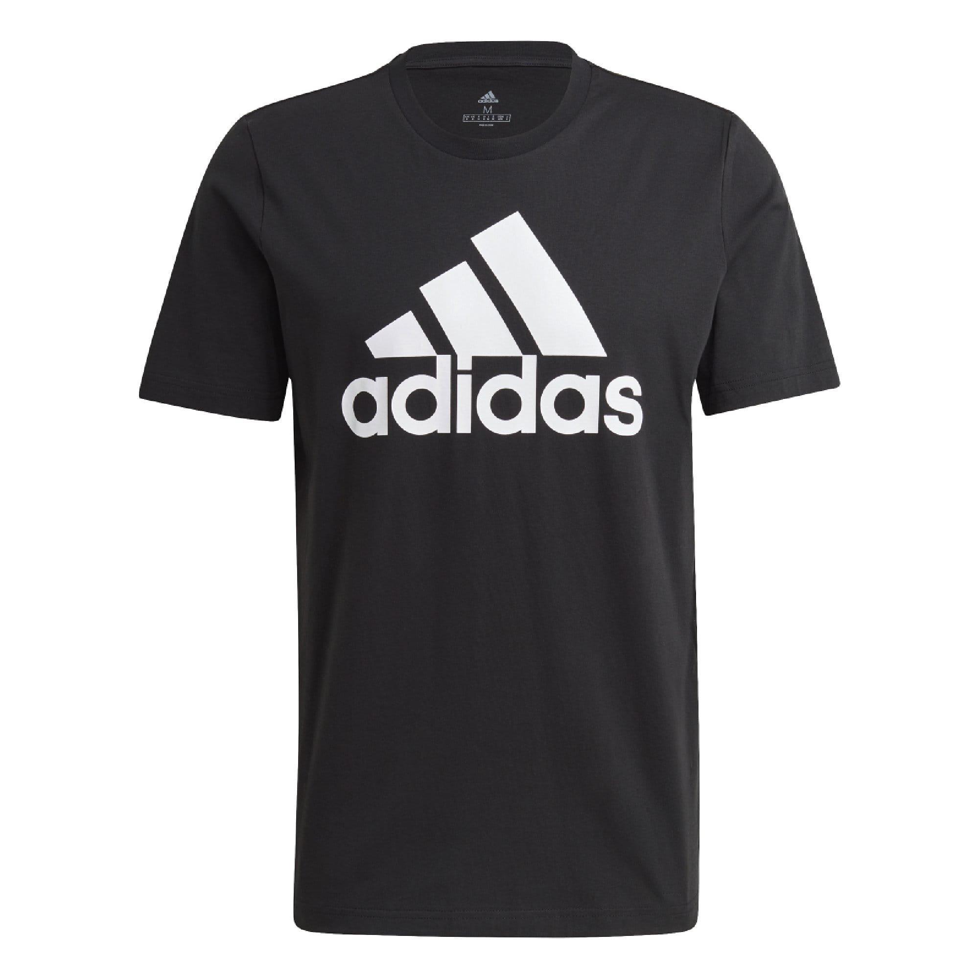 Black - adidas - Essentials Big Logo T-Shirt - 4