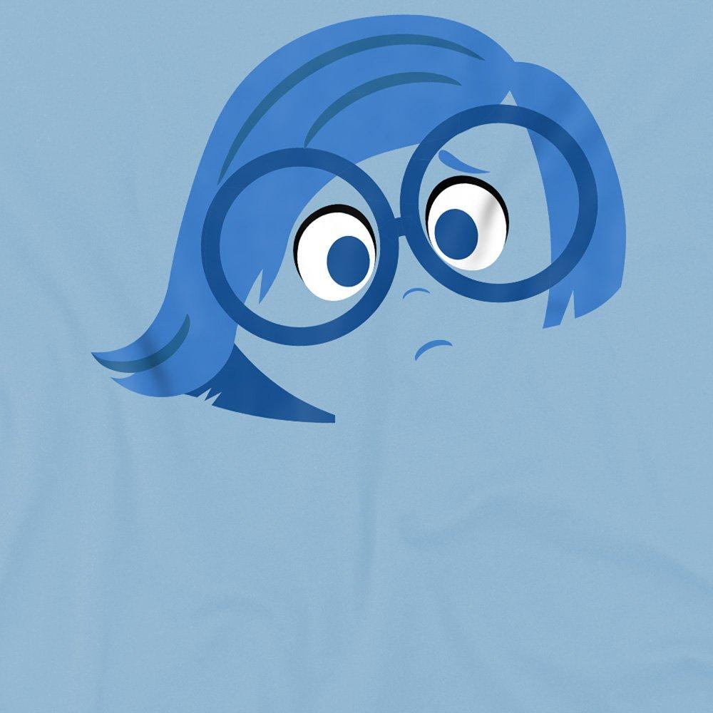 Light Blue - Disney - Disney Inside Out Sadness Face Kids T-Shirt Light - 2
