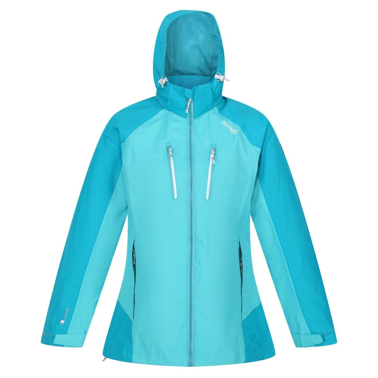 Turquoise - Regatta - Calderdale IV Waterproof Durable Jacket - 3