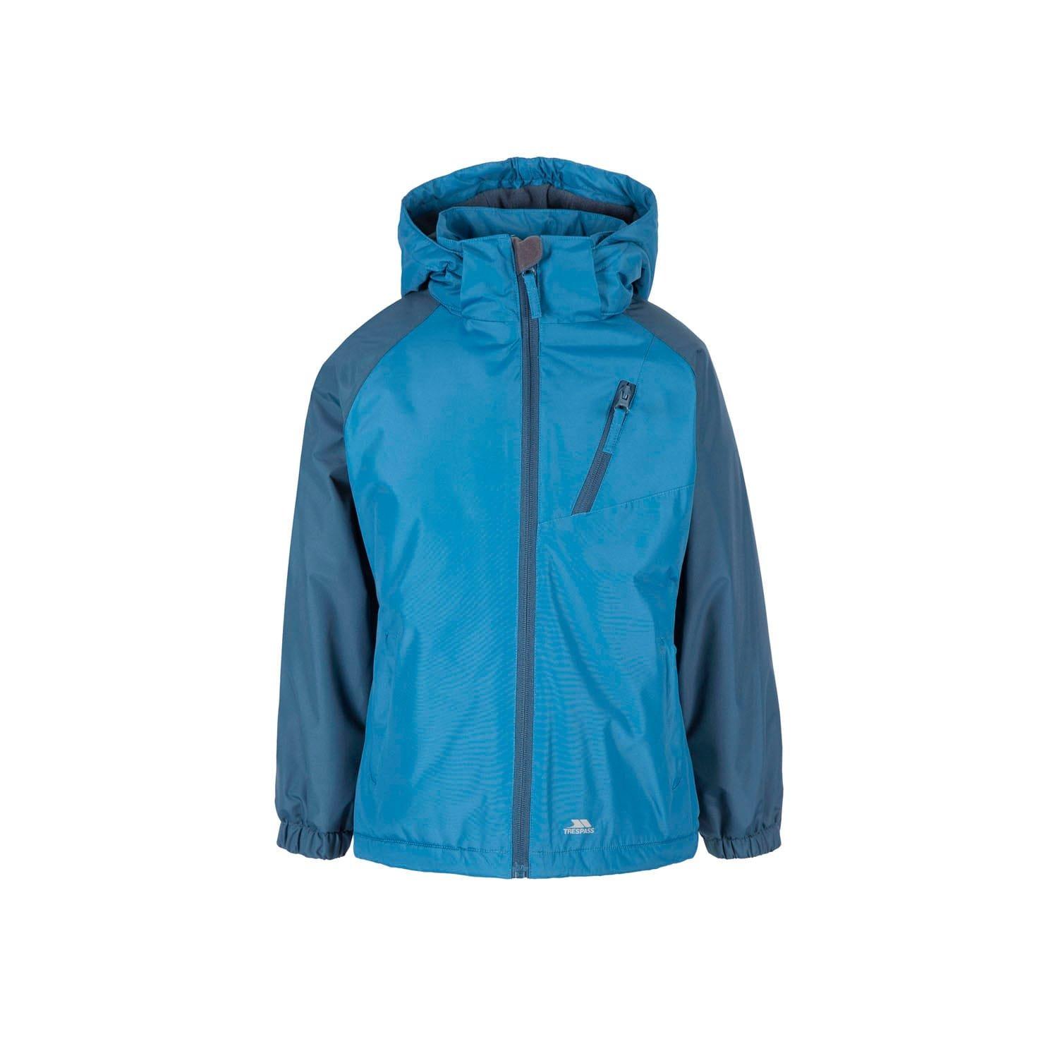 Teal - Trespass - Tuneful Waterproof Jacket - 1