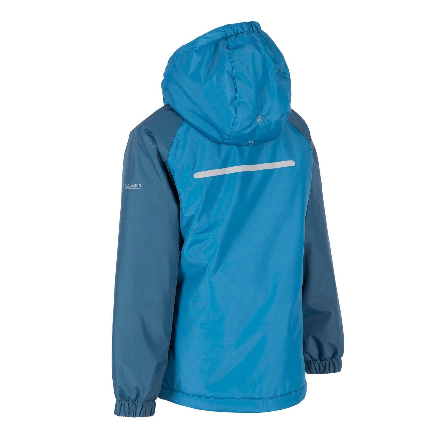 Teal - Trespass - Tuneful Waterproof Jacket - 2