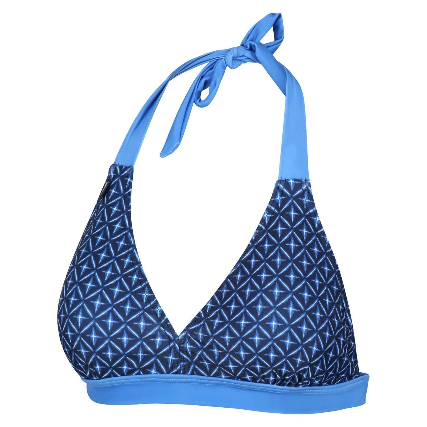 Regatta Flavia Bikini: Parte Superiore Con Scollo Americano E Coppa Sostegno. Tessuto Stretch E Stampa Estiva, In Poliammide Riciclata.