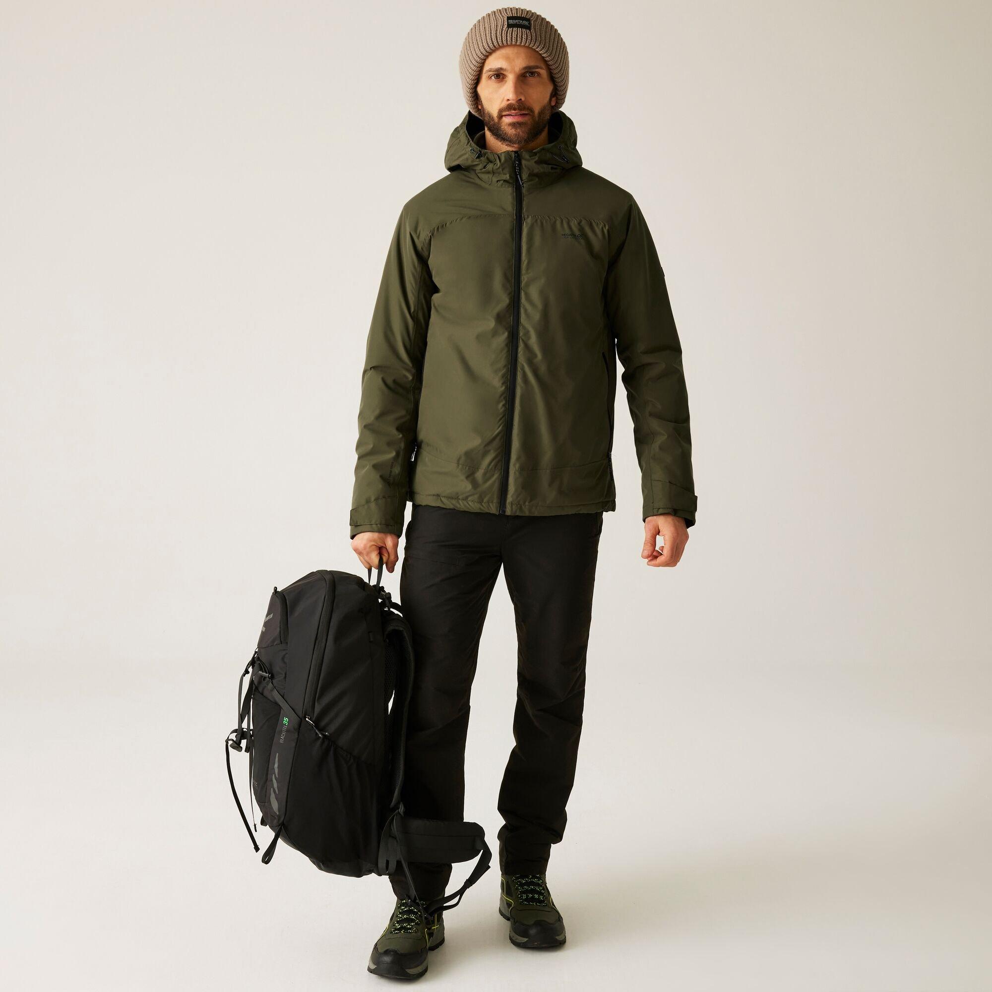 Olive Green - Regatta - Men's Frelton Waterproof Insulated Jacket - 1