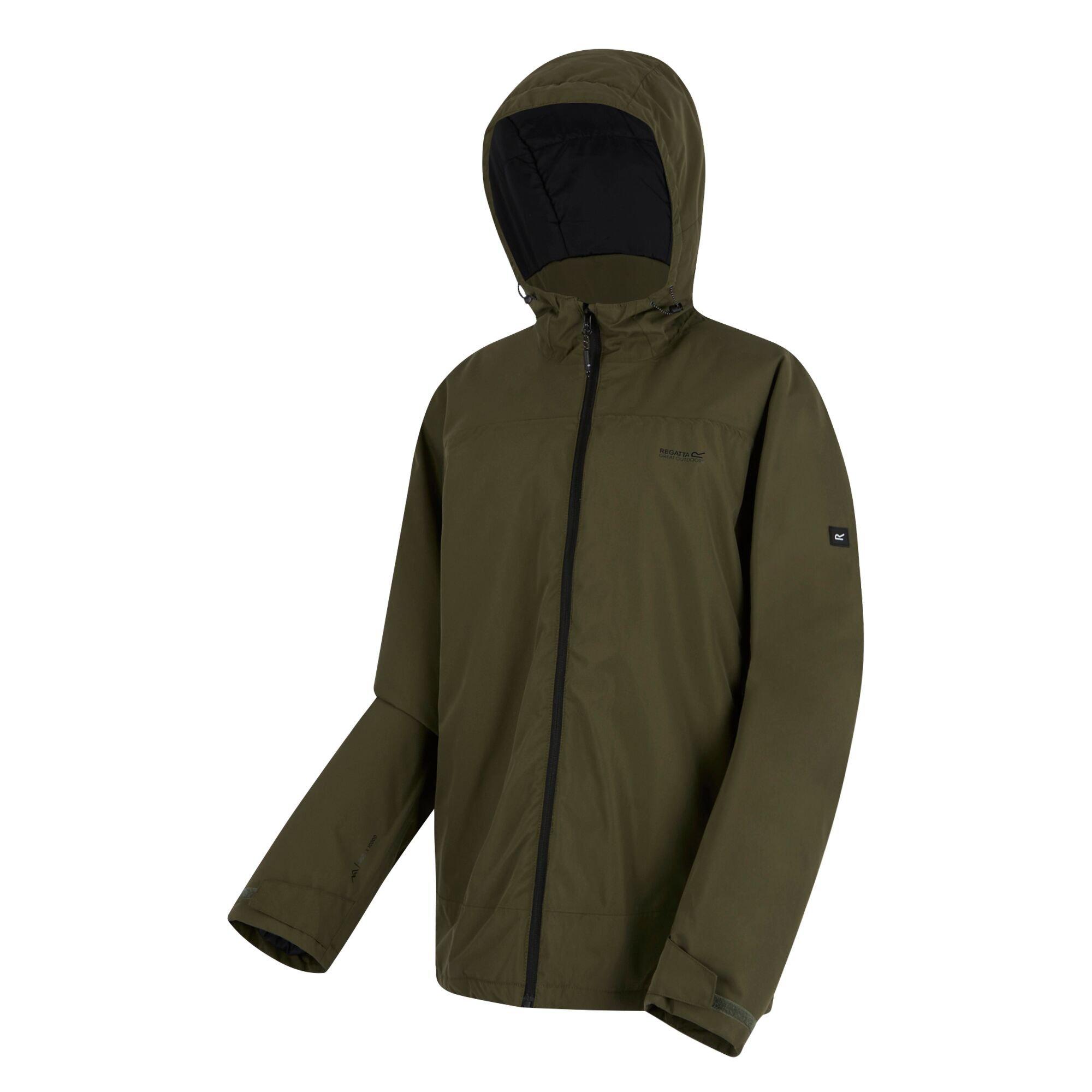 Olive Green - Regatta - Men's Frelton Waterproof Insulated Jacket - 12