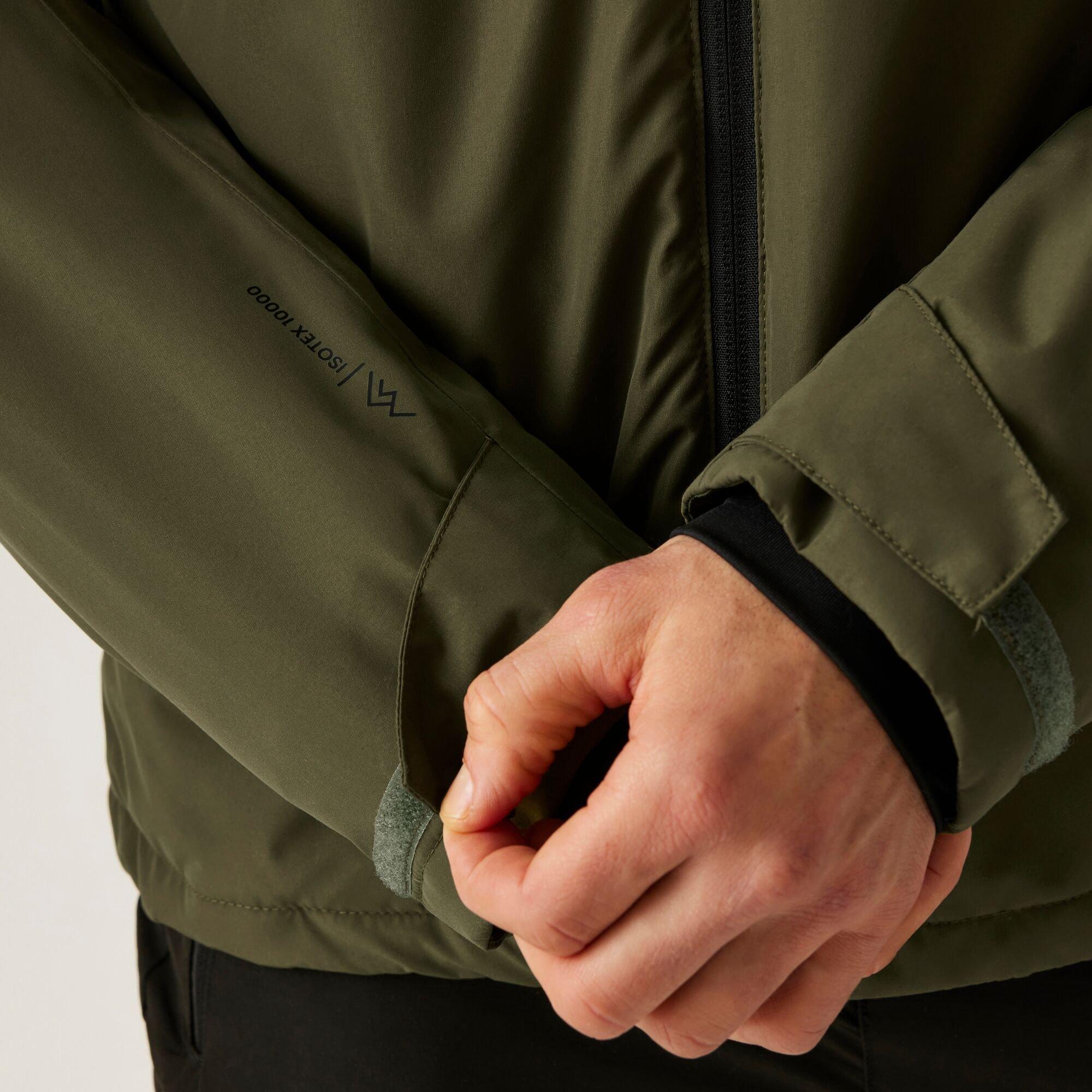 Olive Green - Regatta - Men's Frelton Waterproof Insulated Jacket - 6