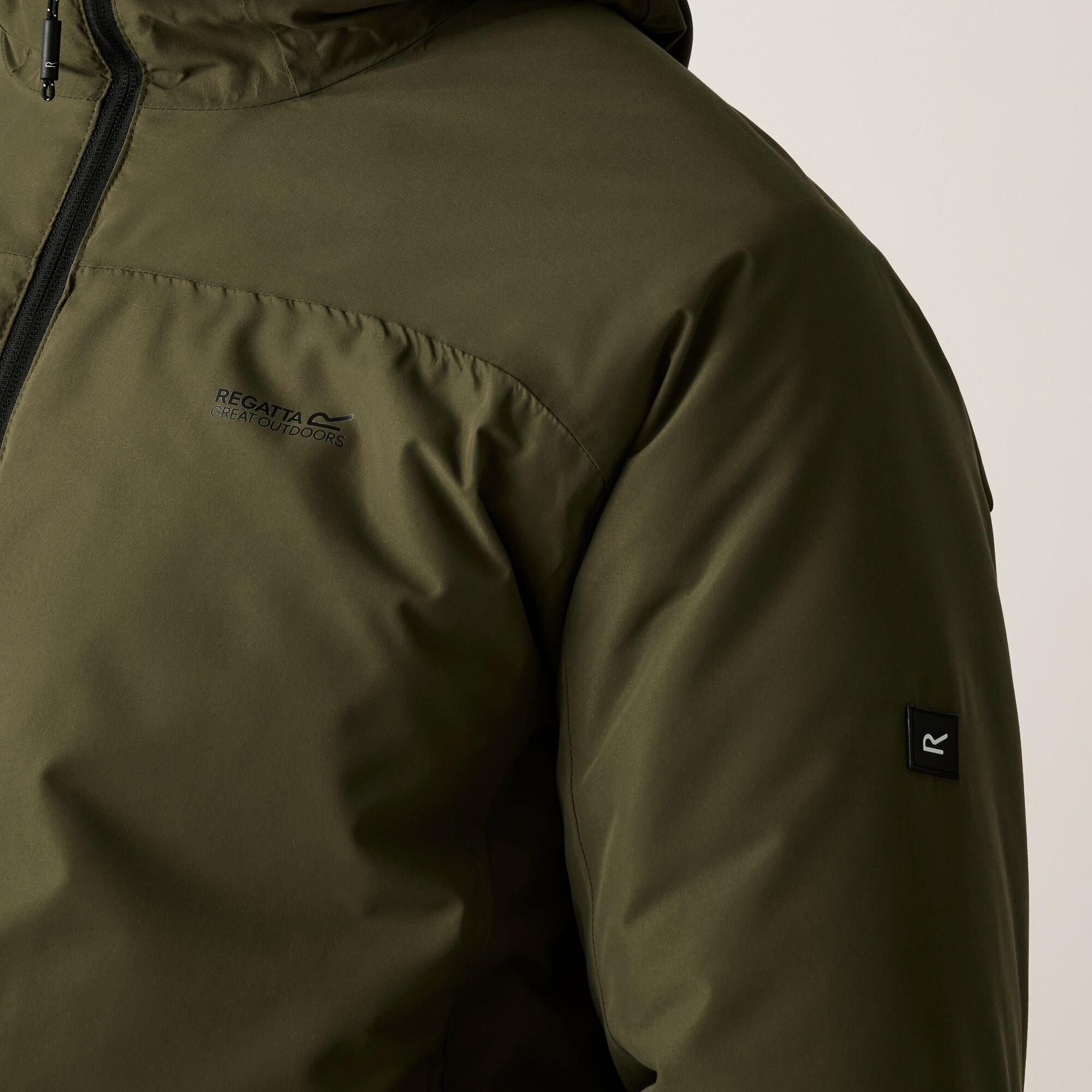 Olive Green - Regatta - Men's Frelton Waterproof Insulated Jacket - 7