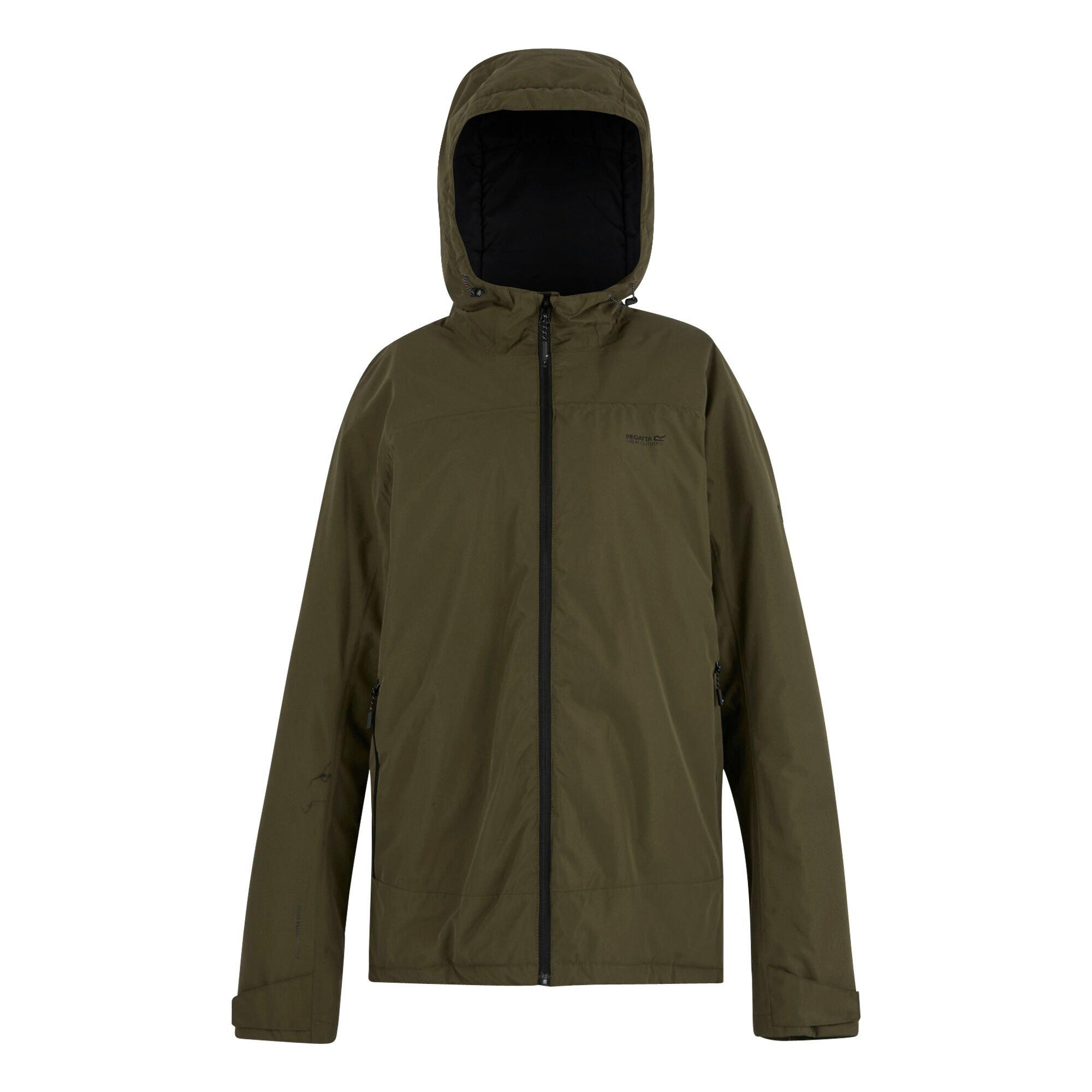 Olive Green - Regatta - Men's Frelton Waterproof Insulated Jacket - 10