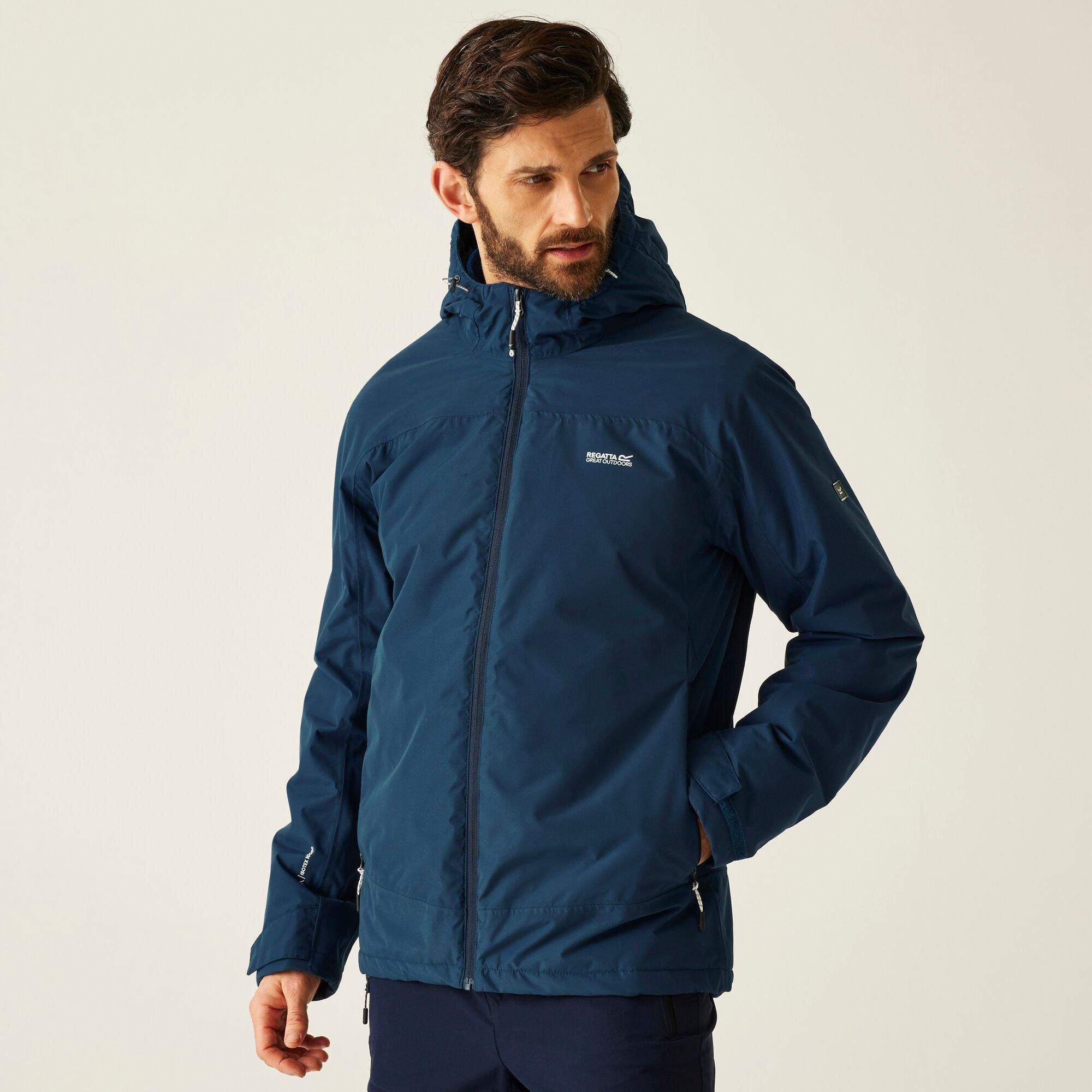 Navy Blue - Regatta - Men's Frelton Waterproof Insulated Jacket - 1