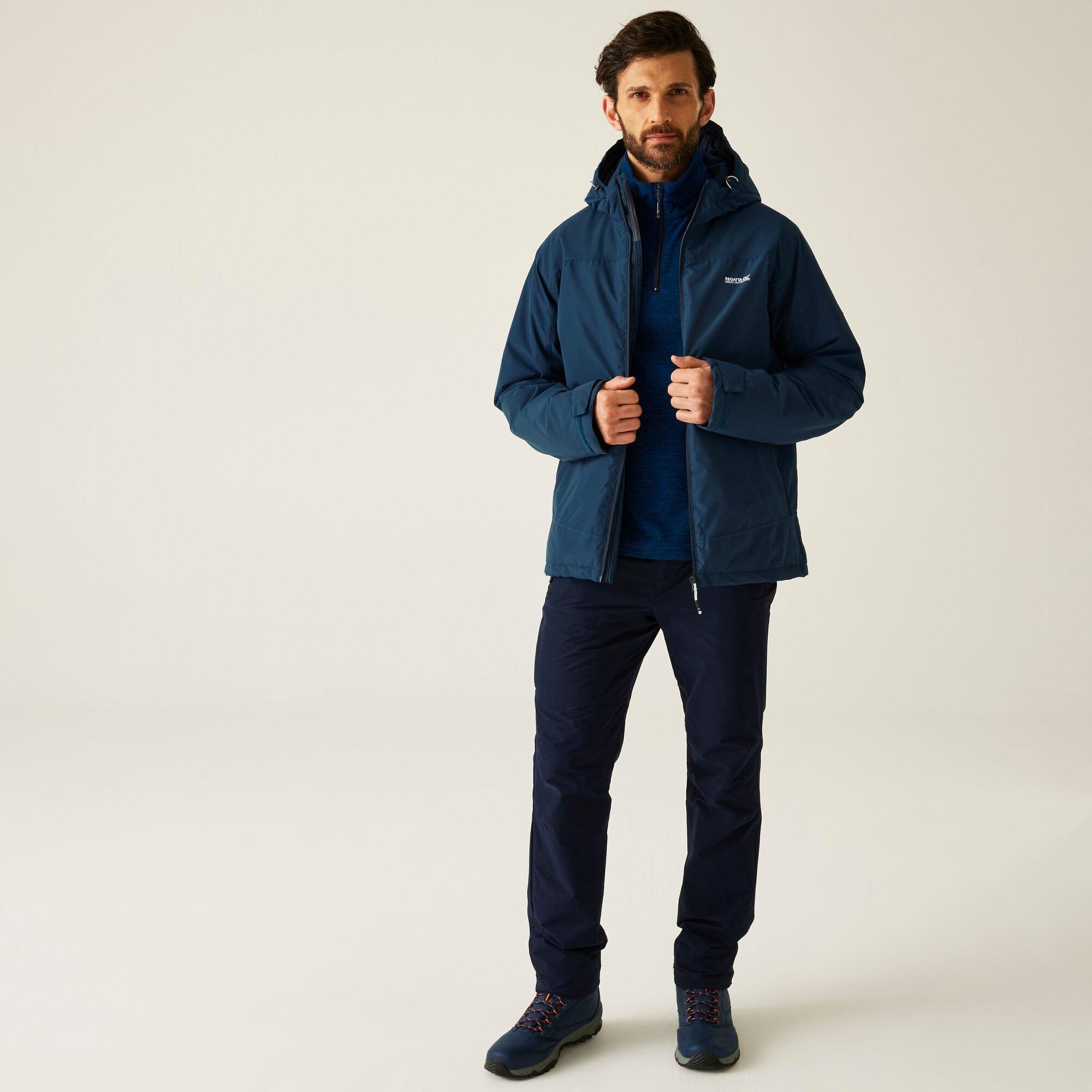 Navy Blue - Regatta - Men's Frelton Waterproof Insulated Jacket - 3