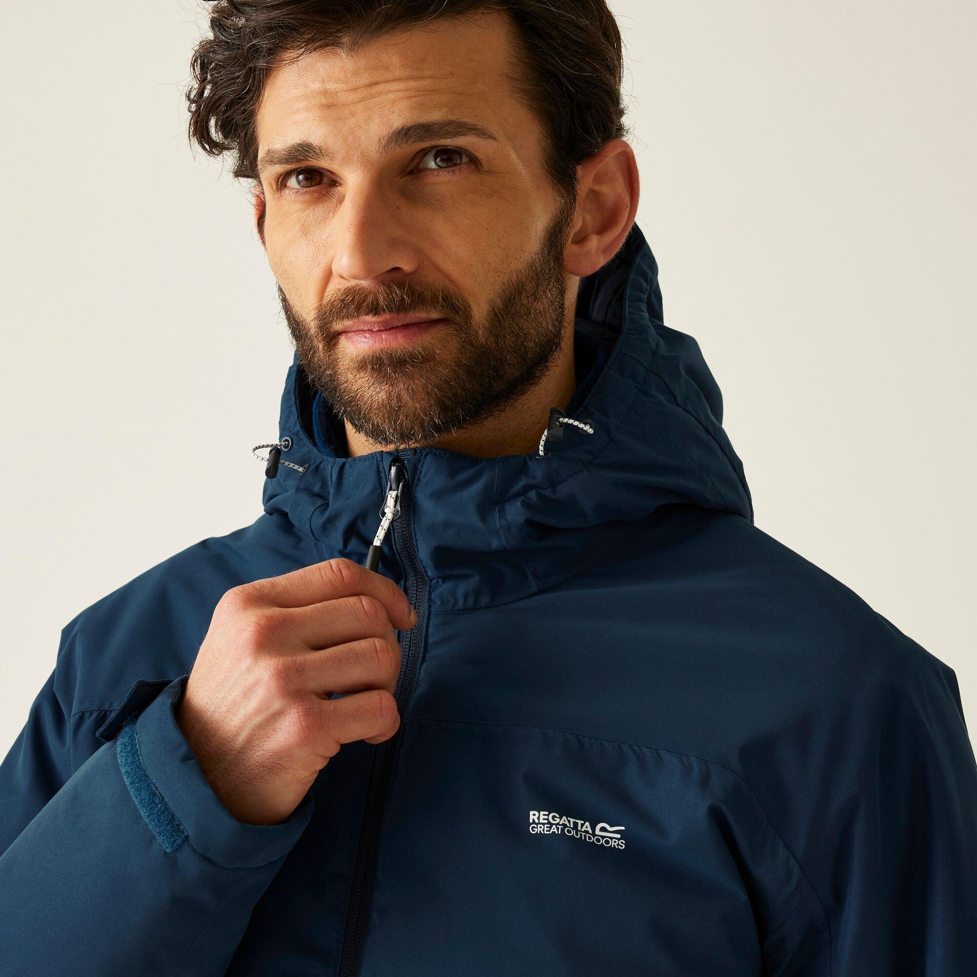 Navy Blue - Regatta - Men's Frelton Waterproof Insulated Jacket - 6