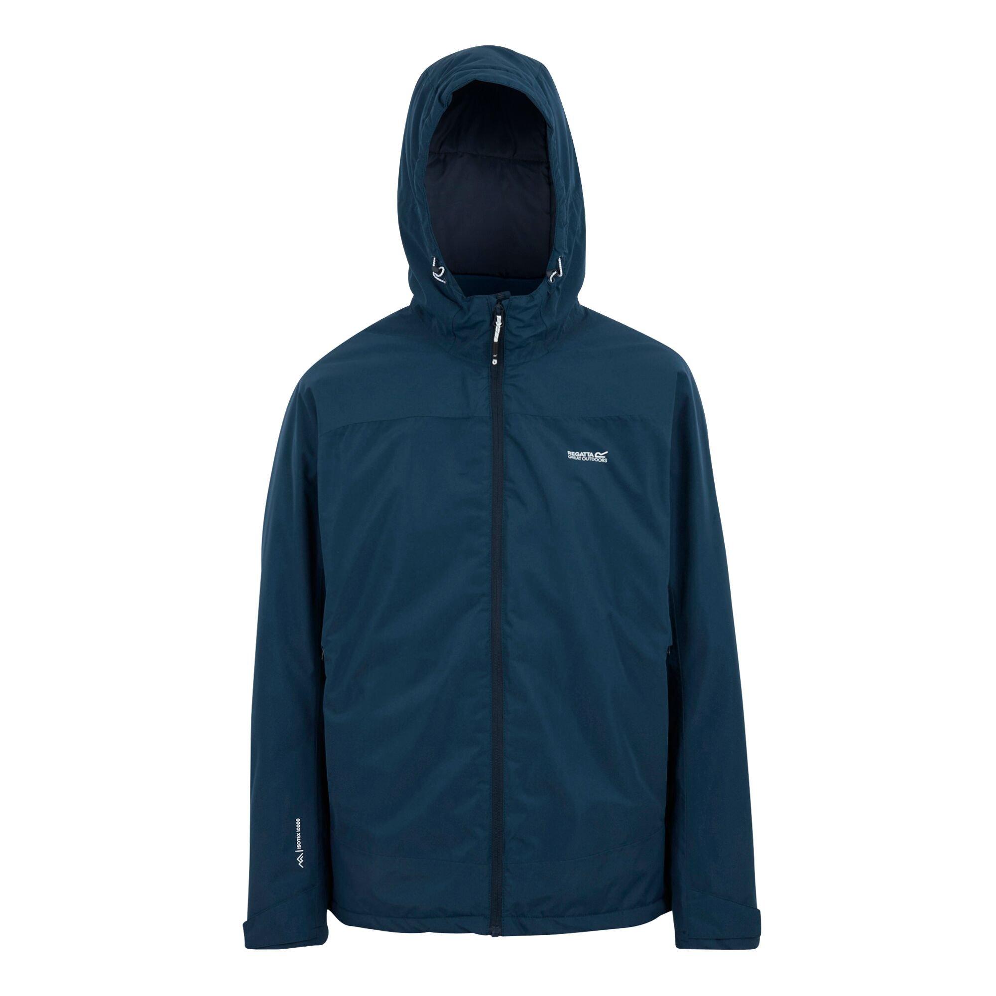 Navy Blue - Regatta - Men's Frelton Waterproof Insulated Jacket - 8