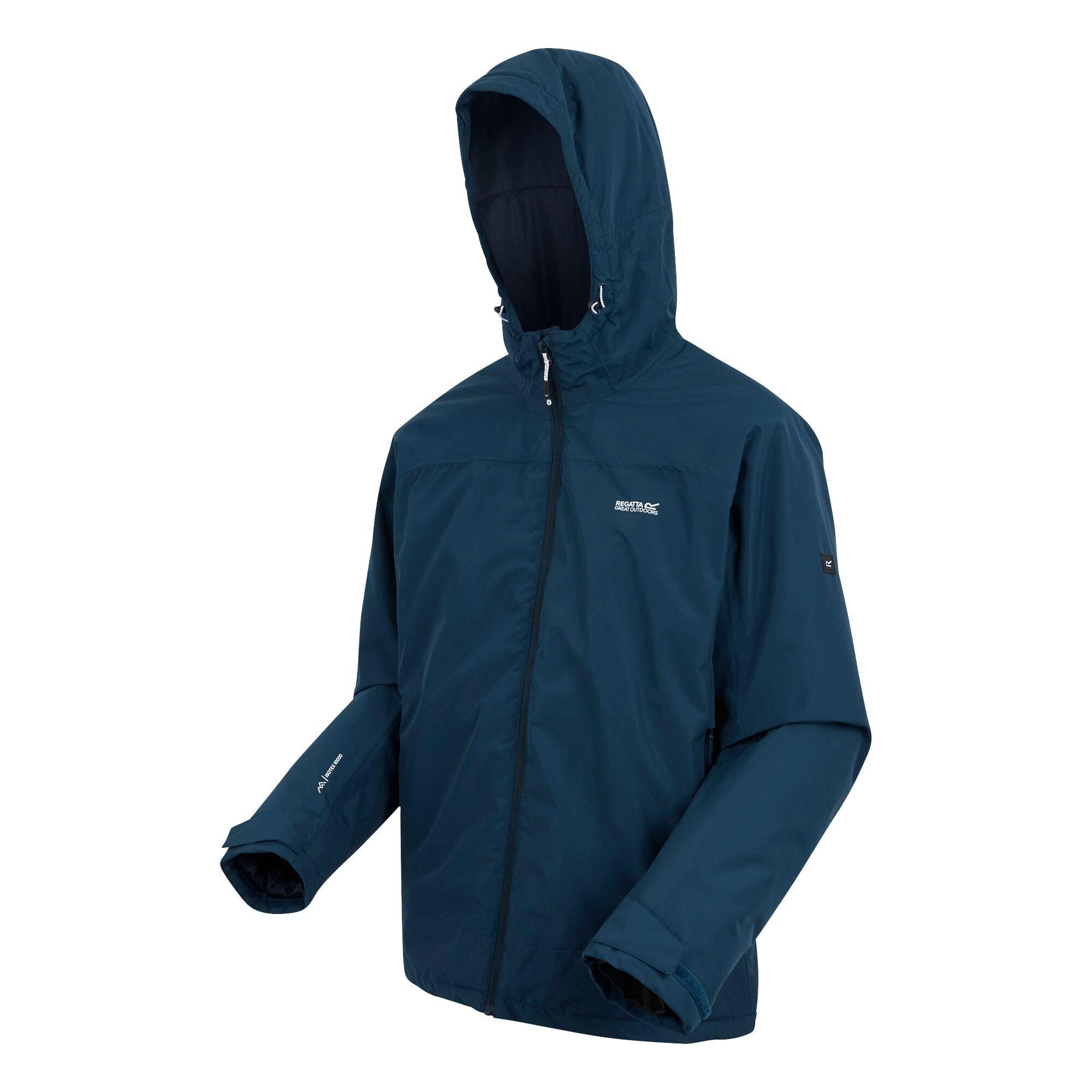 Navy Blue - Regatta - Men's Frelton Waterproof Insulated Jacket - 10