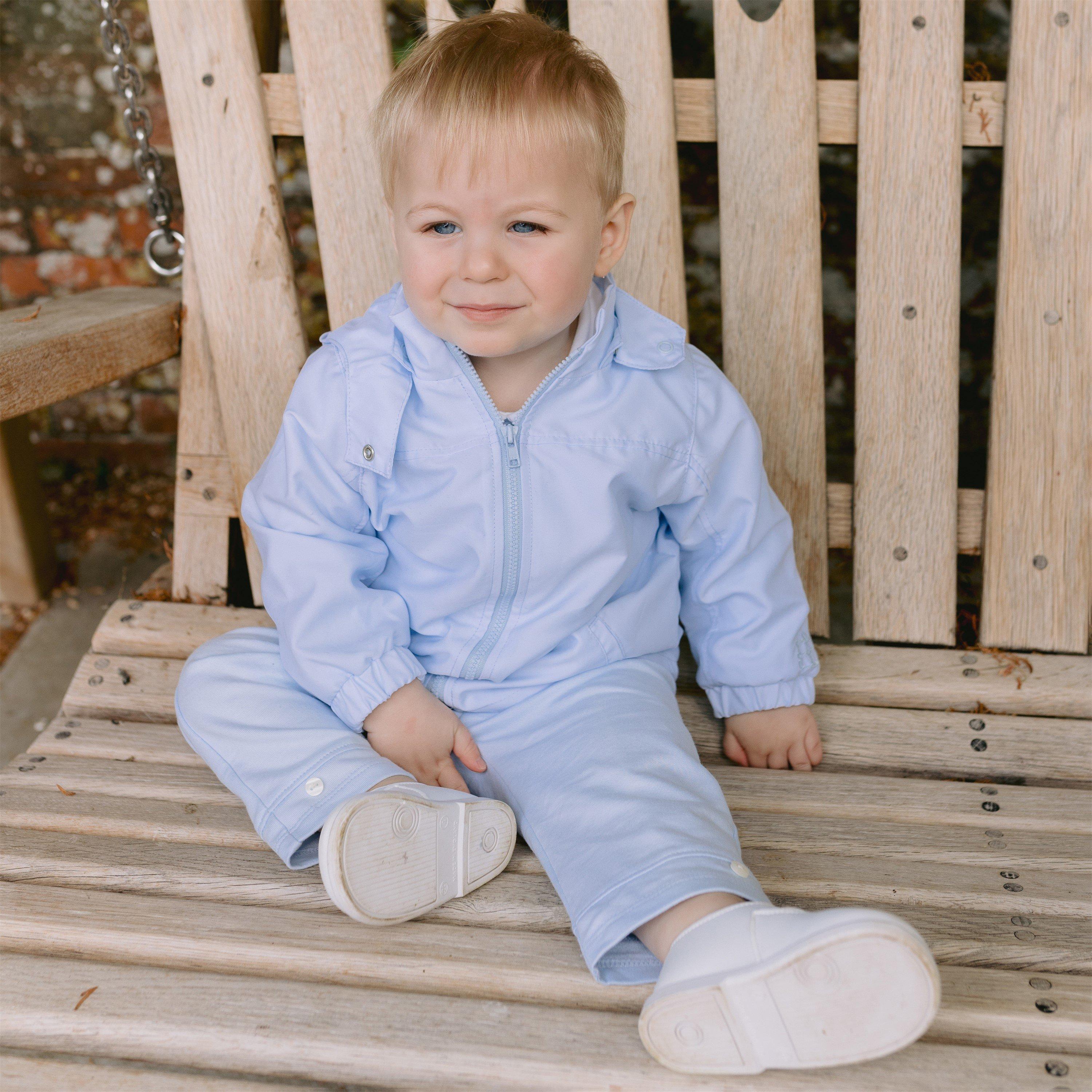 Blue - Emile Et Rose - Unisex Kids' Lightweight Water-Resistant Rain Anorak - 2