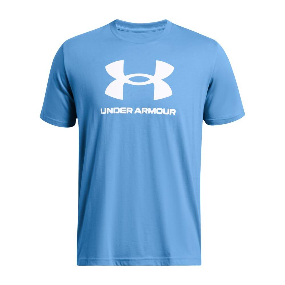Blue - Under Armour - Sportstyle Logo Update T-Shirt - 1