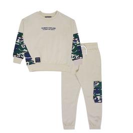 Firetrap Camouflage Joggers Set Infants