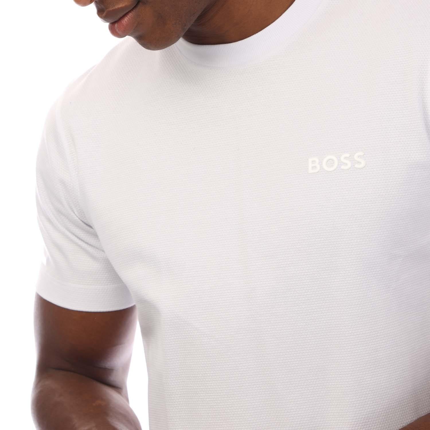 White - Boss - Logo T-Shirt - 3