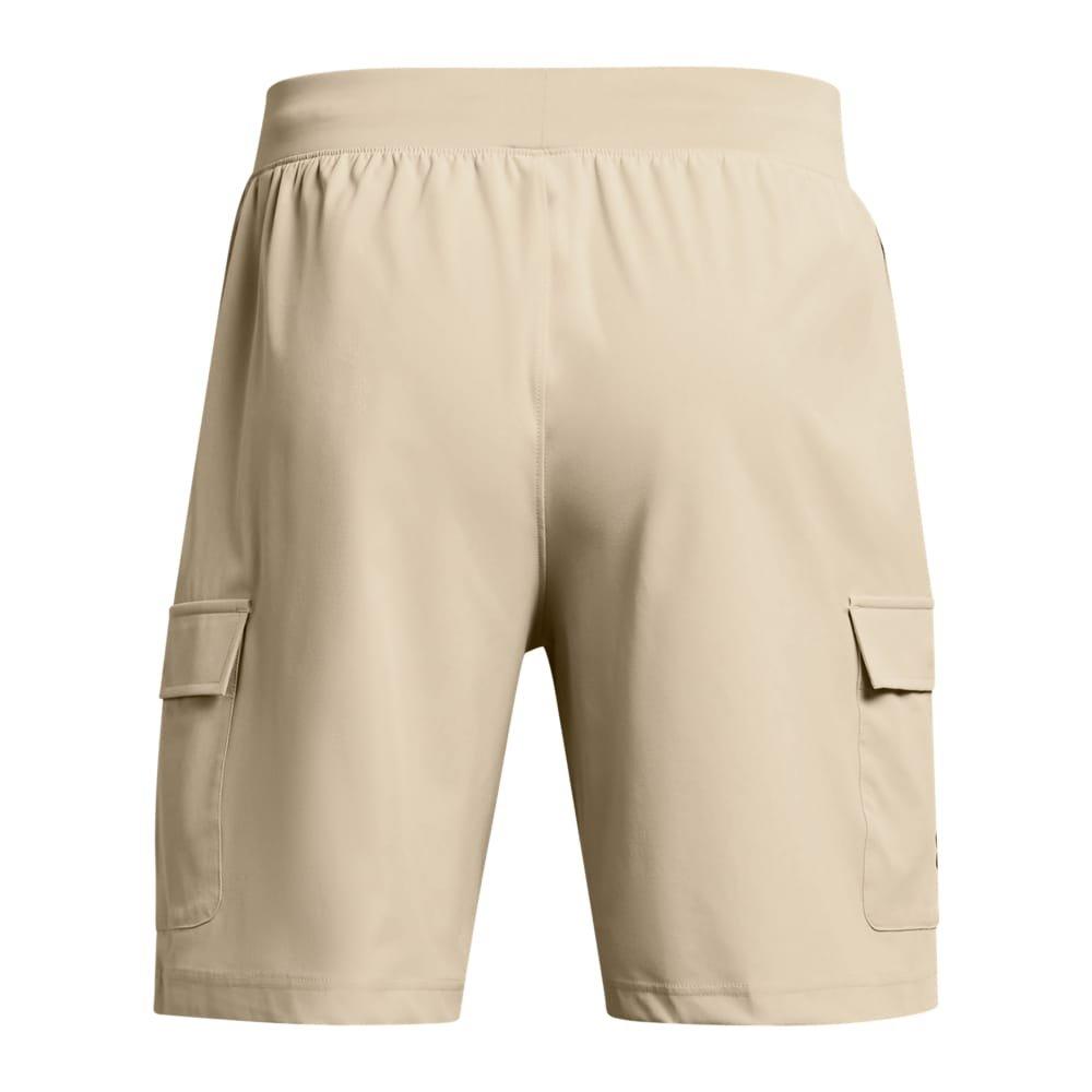Brown - Under Armour - Stretch Woven Cargo Shorts - 2