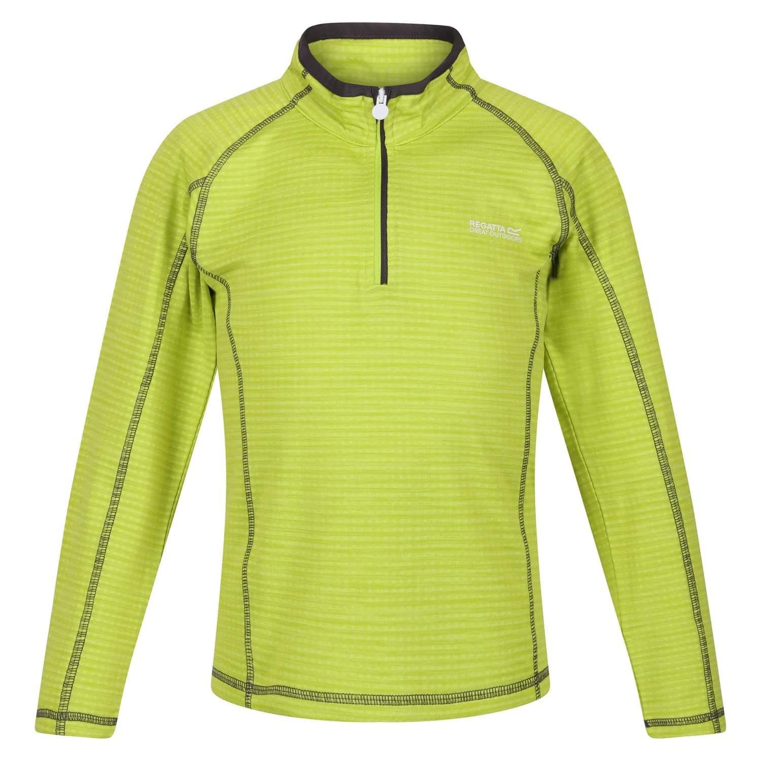 Lime - Regatta - Berley Quick Dry Half-Zip Jacket - 3