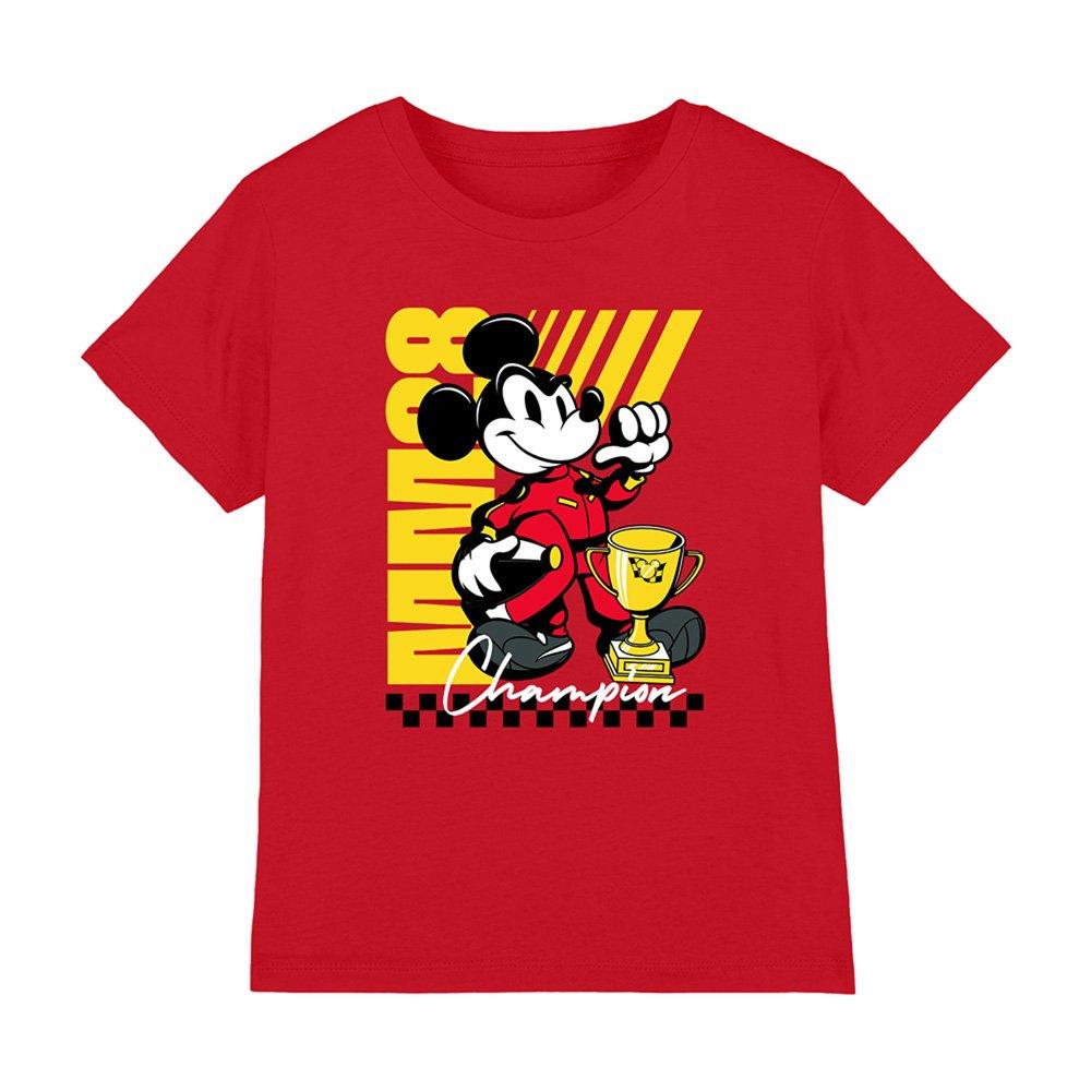 Disney Mickey Mouse Champion Trophy Kids T-Shirt Red