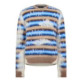 Amiri Wool-Blend Logo Sweater